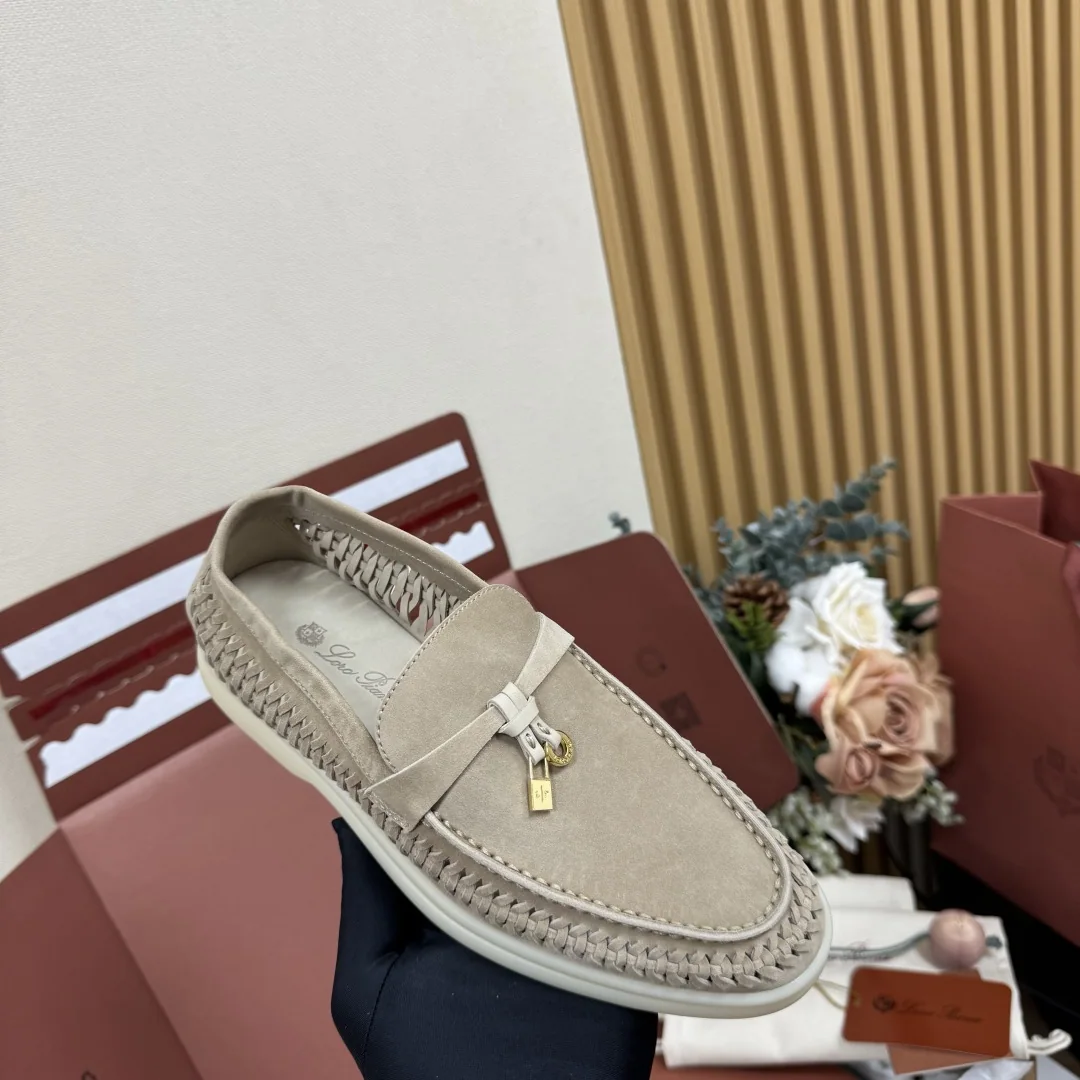 로로피아나 서머 참즈 스웨이드 로퍼 상세 이미지 9