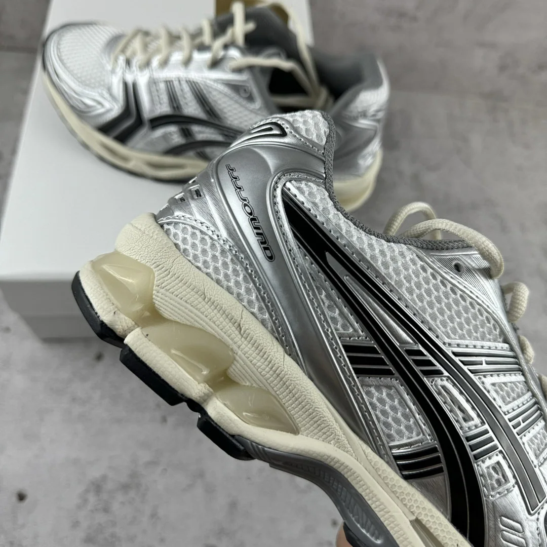 아식스 [ZC] 젤 카야노 14 1201A457-101 200237 Asics Gel-Kayano 14 JJJJound Silver Black 상세 이미지 8