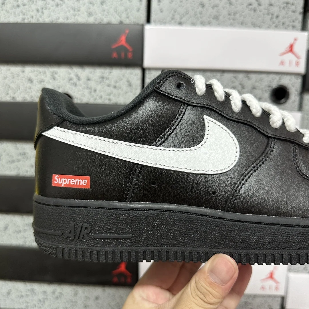 나이키 [G] 에어 포스 1 로우 화이트 블랙 CU9225-001 201760 Nike Air Force 1 Low Supreme Sup 상세 이미지 8