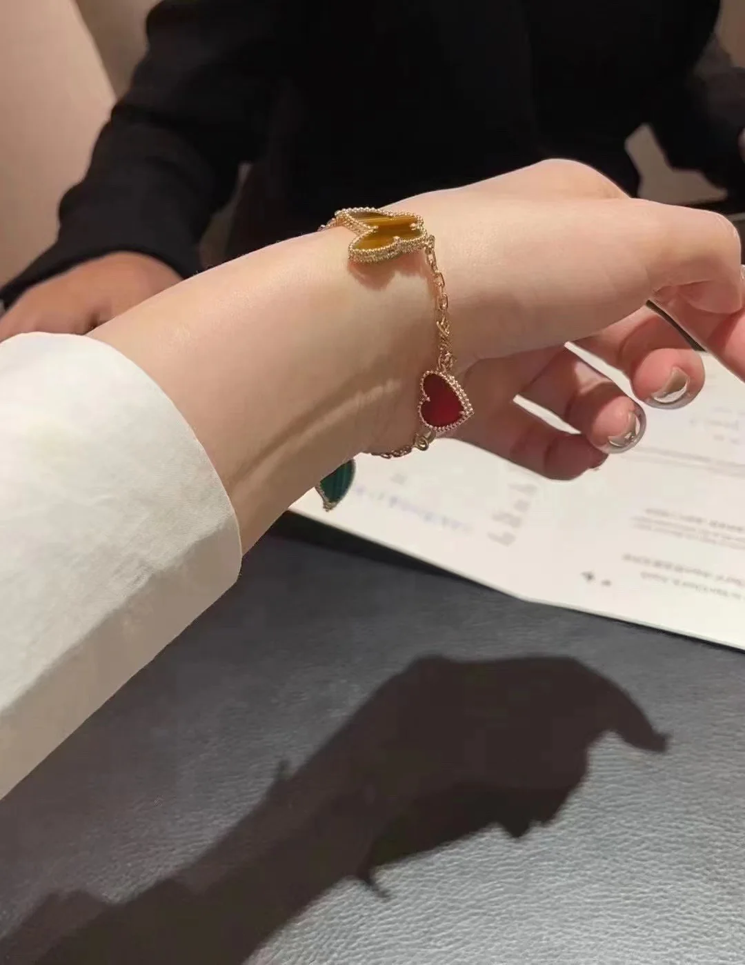반클리프앤아펠 럭키 브레이슬릿 팔찌 상세 이미지 6