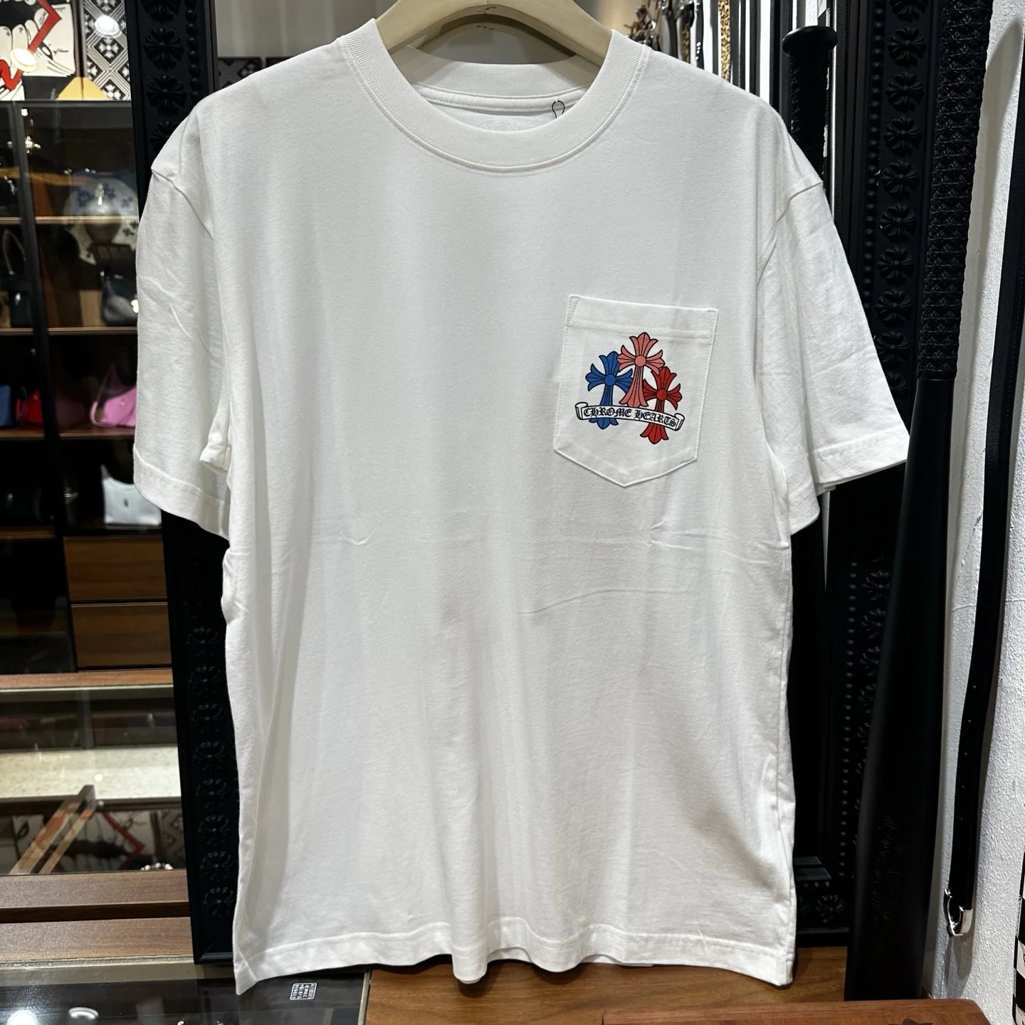 크롬하츠 남성 반팔 티셔츠 상세 이미지 1