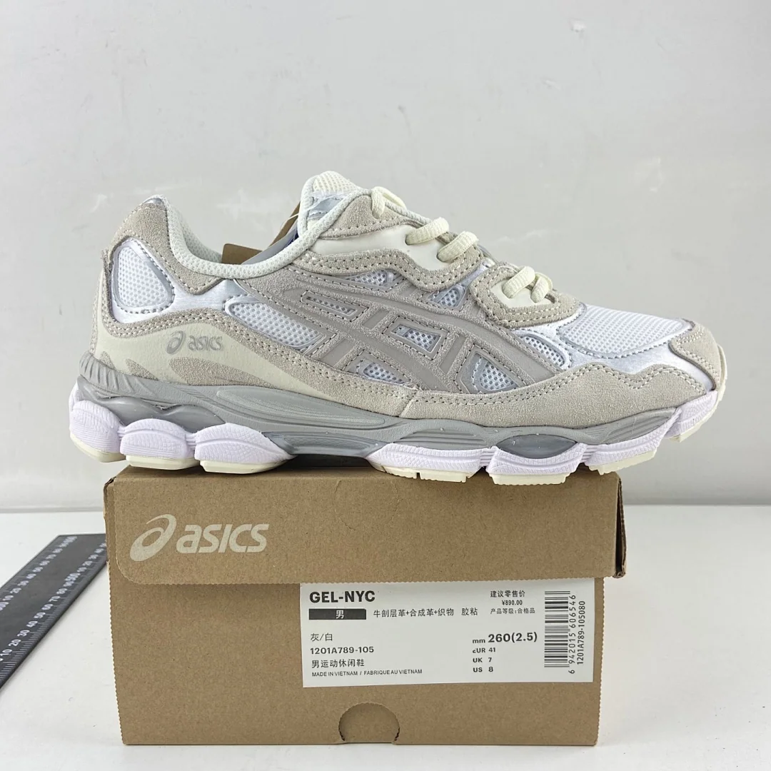 아식스 [HP] 젤 NYC 1201A789-105 200222 Asics Gel-NYC White Oyster Grey 상세 이미지 6
