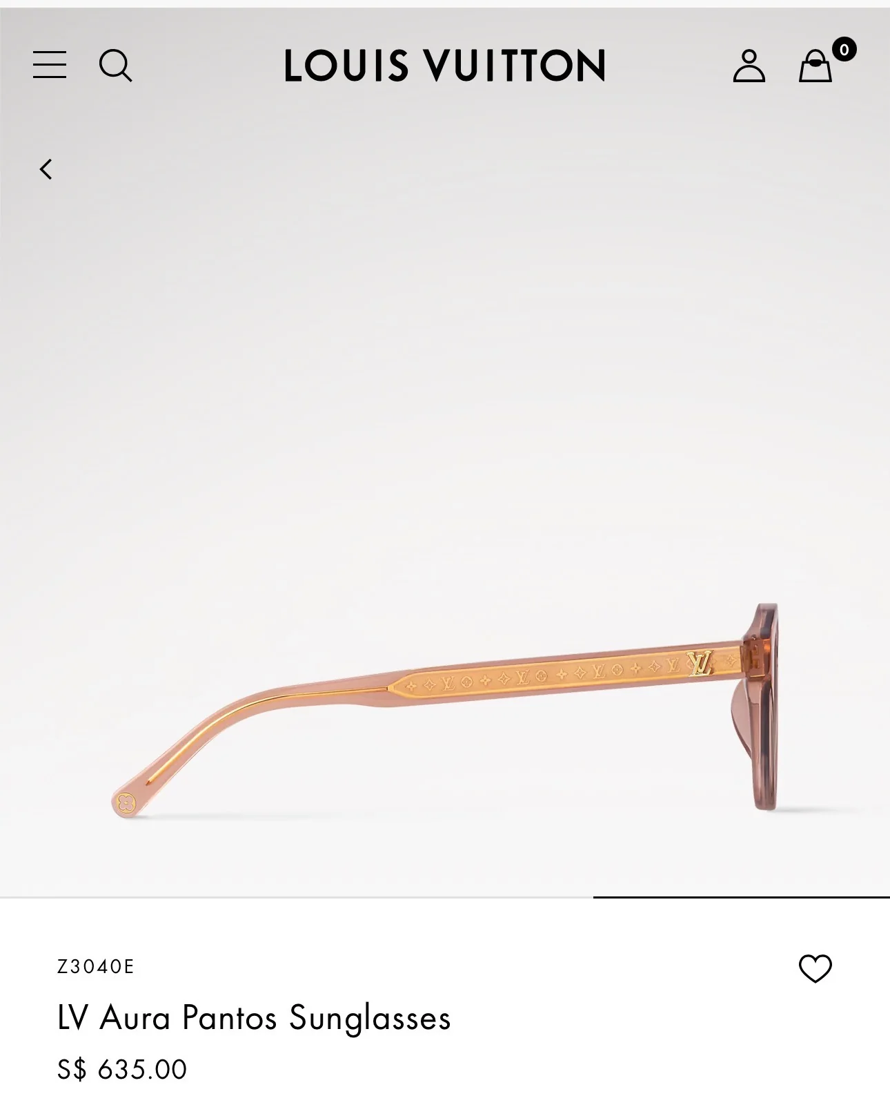 루이비통 선글라스 72900 Louis Vuitton Sunglasses 상세 이미지 12