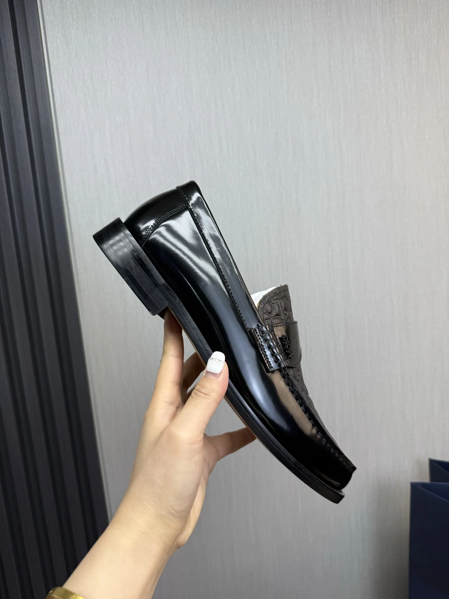 디올 남성 비즈니스 캐주얼 가죽 신발 상세 이미지 7