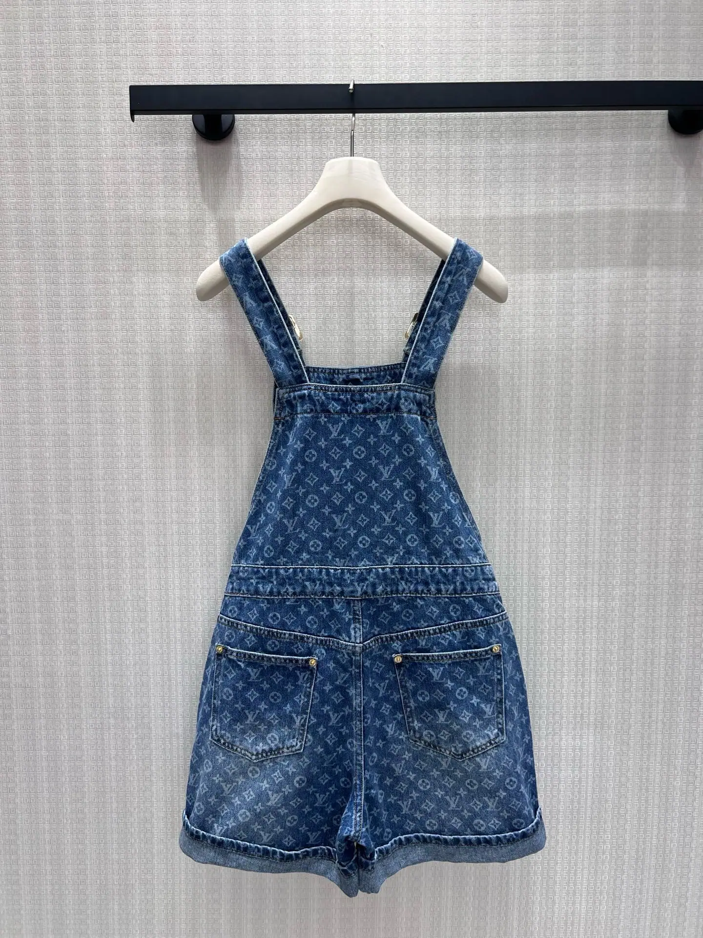 루이비통 모노그램 데님 스트랩 원피스 상세 이미지 8