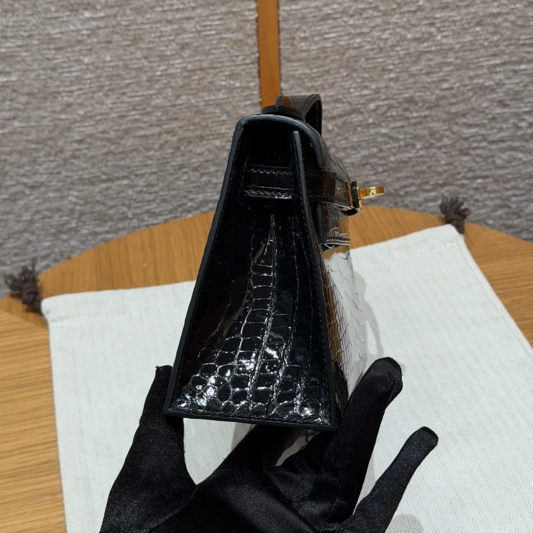 에르메스 켈리 블랙 미니 클러치 가방 상세 이미지 3