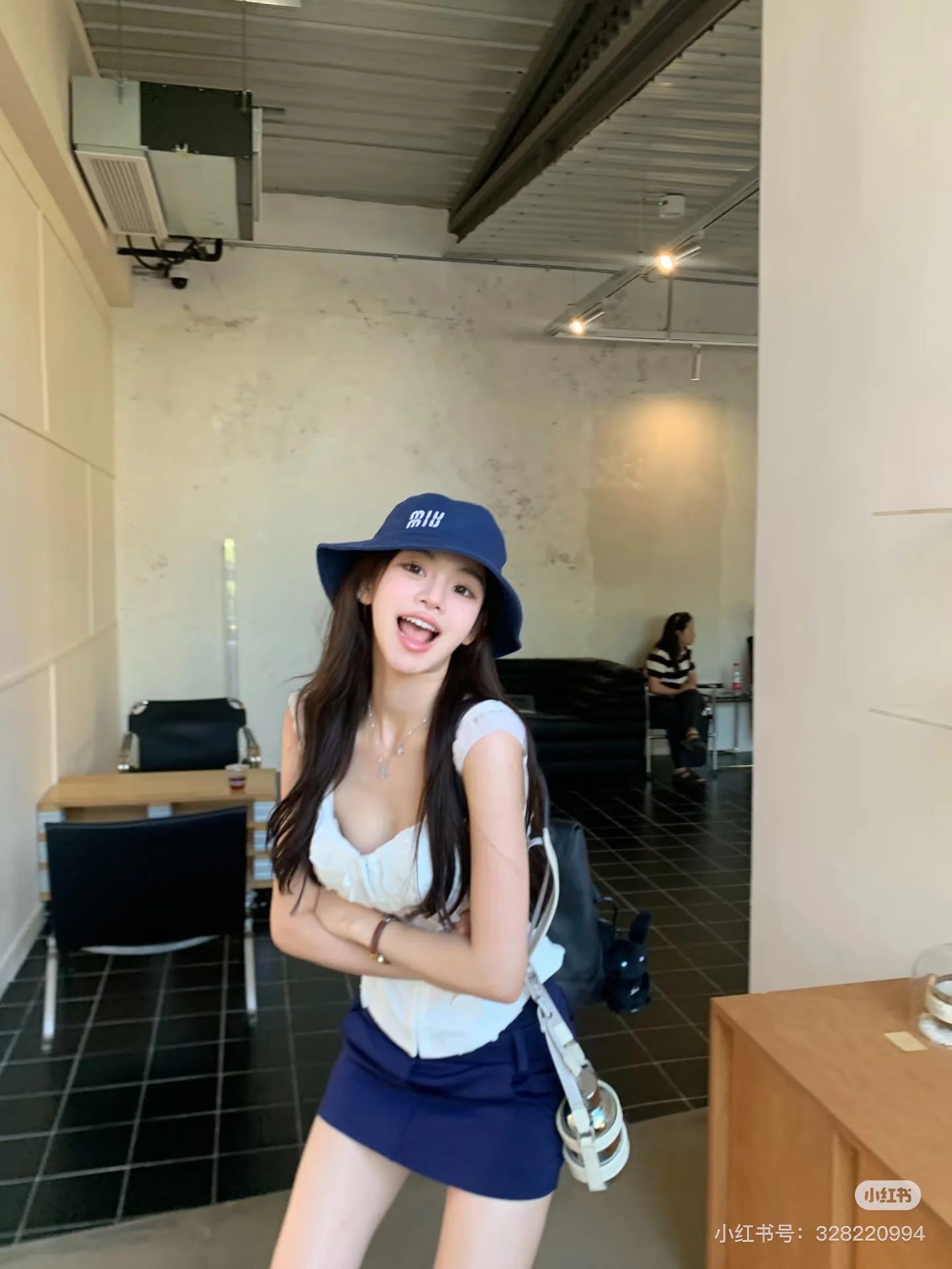 미우미우 모자 81333 Miu Miu Cap 상세 이미지 2