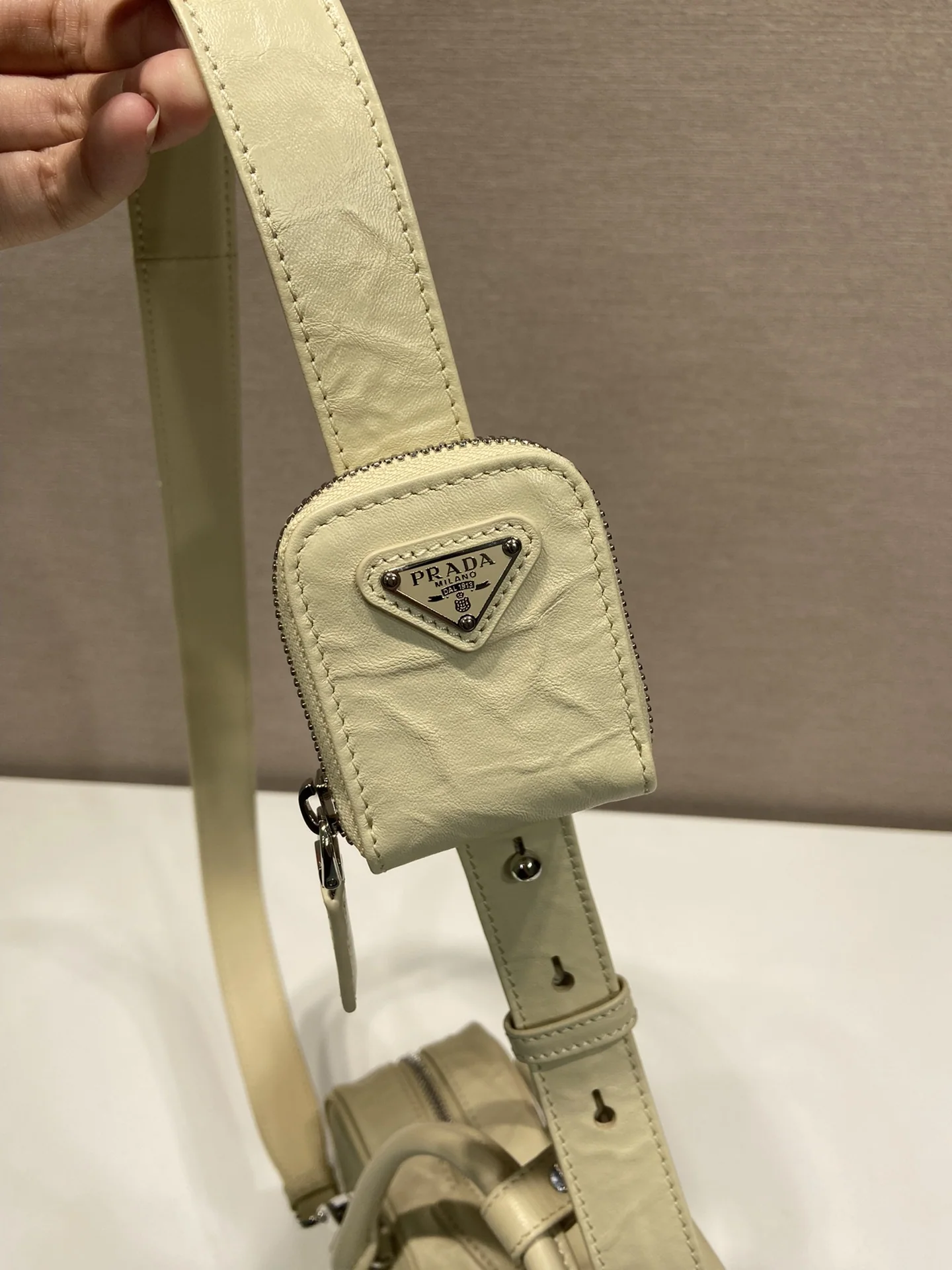 프라다 램스킨 보스턴 가방 1BB092 상세 이미지 5