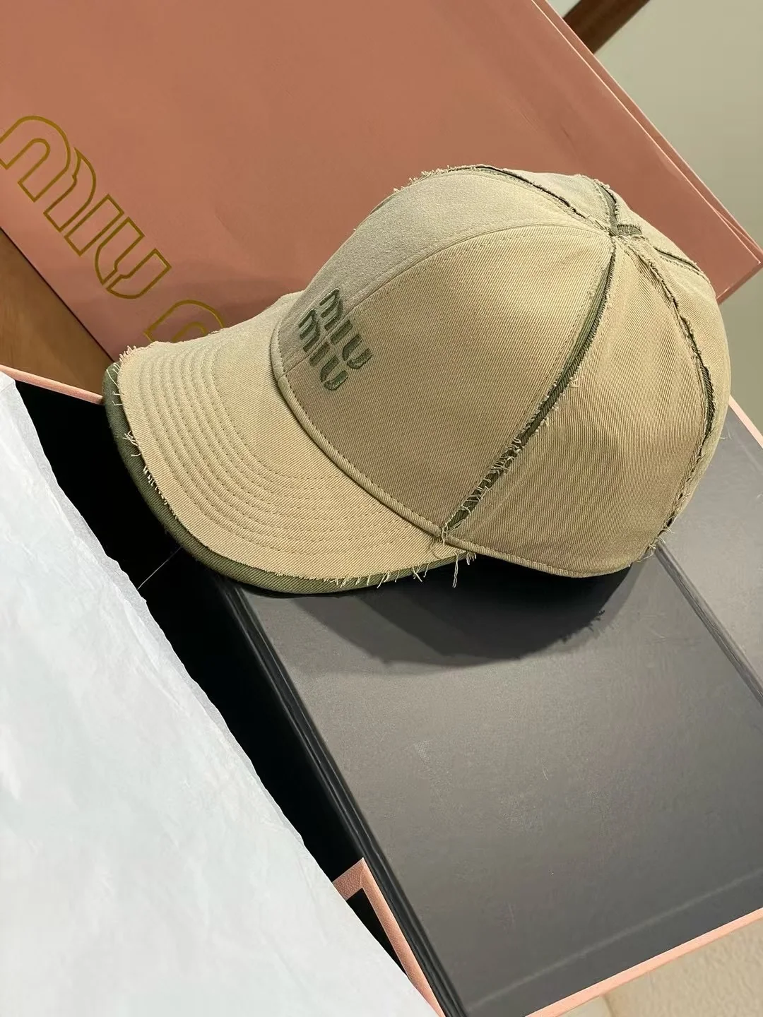 미우미우 모자 80906 Miu Miu Cap 상세 이미지 6