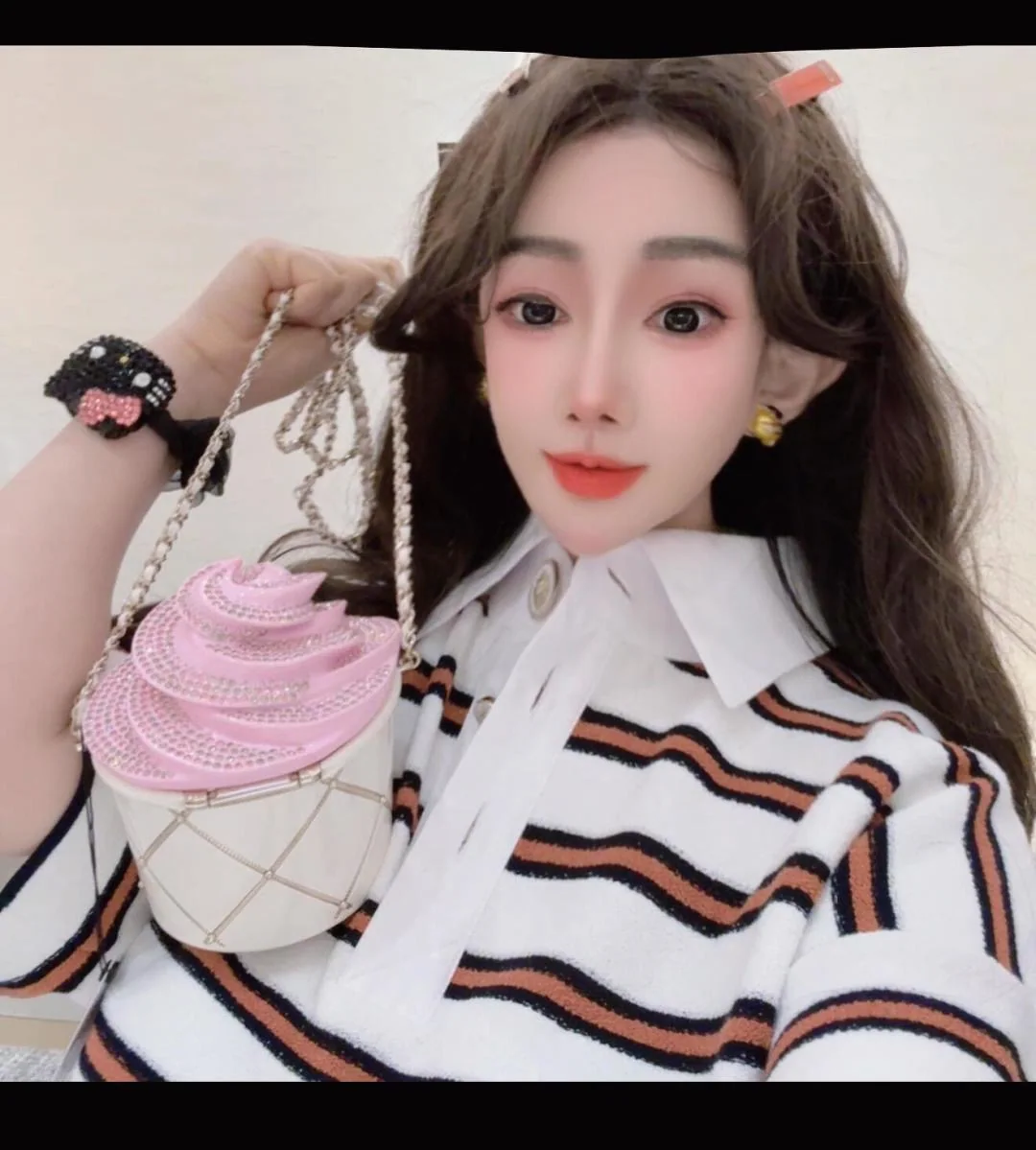 샤넬 더블 C 레몬 옐로우 진주 귀걸이 상세 이미지 4