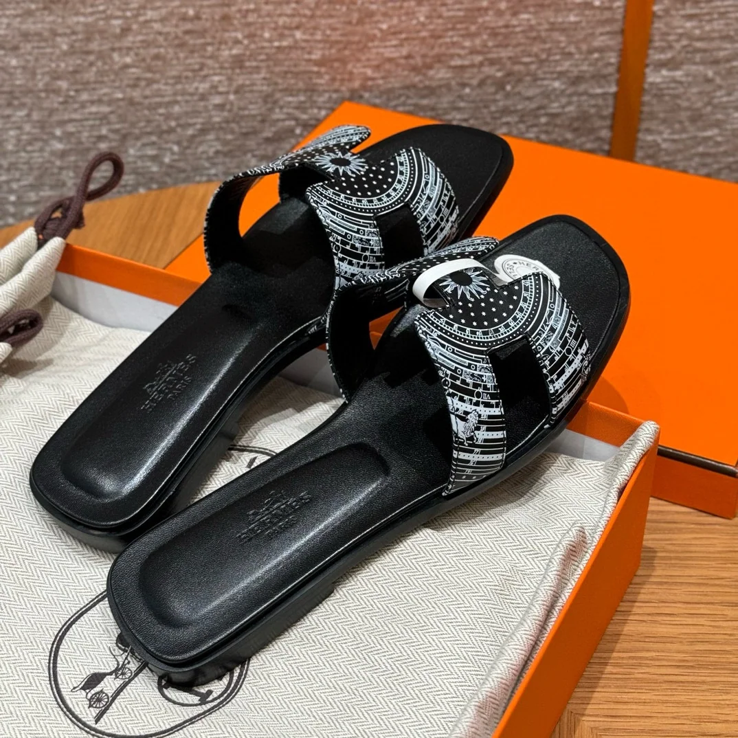 에르메스 오란 린넨 슬리퍼 상세 이미지 7