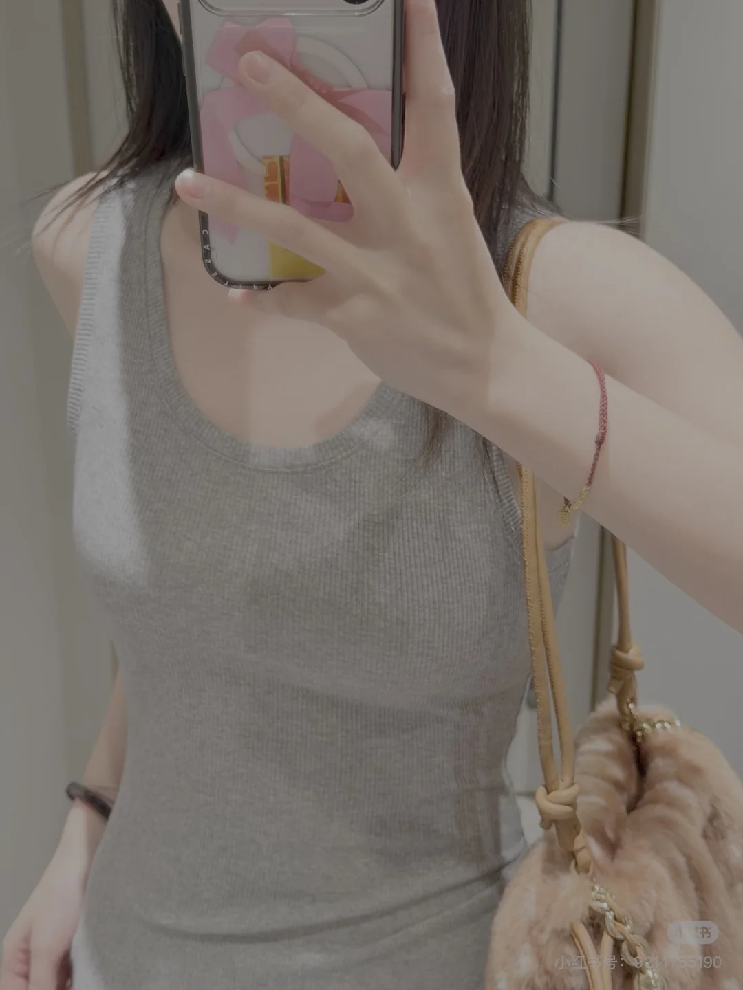로에베 허리 주름 벨트 여성 원피스 상세 이미지 7