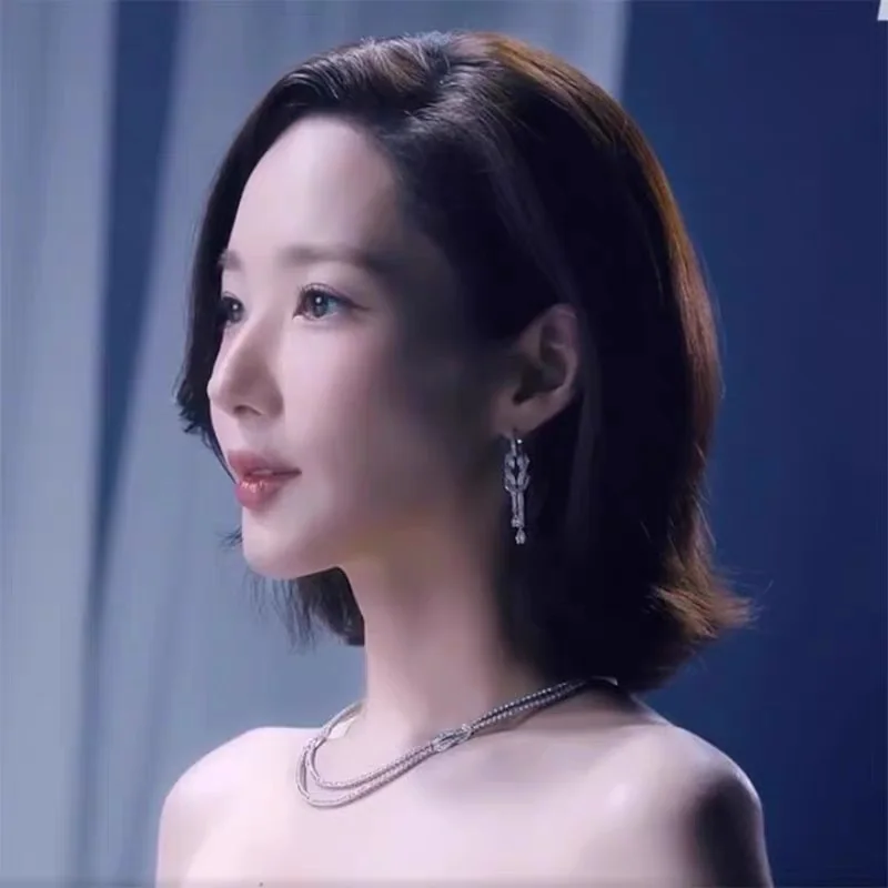 프레드 다이아몬드 태슬 귀걸이 상세 이미지 4