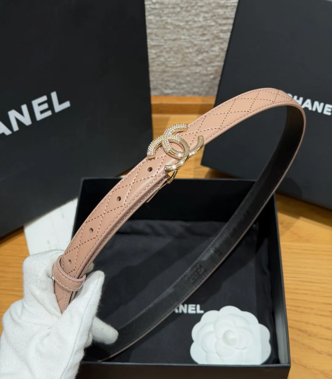 샤넬 퀼팅 램스킨 20mm 벨트 상세 이미지 9