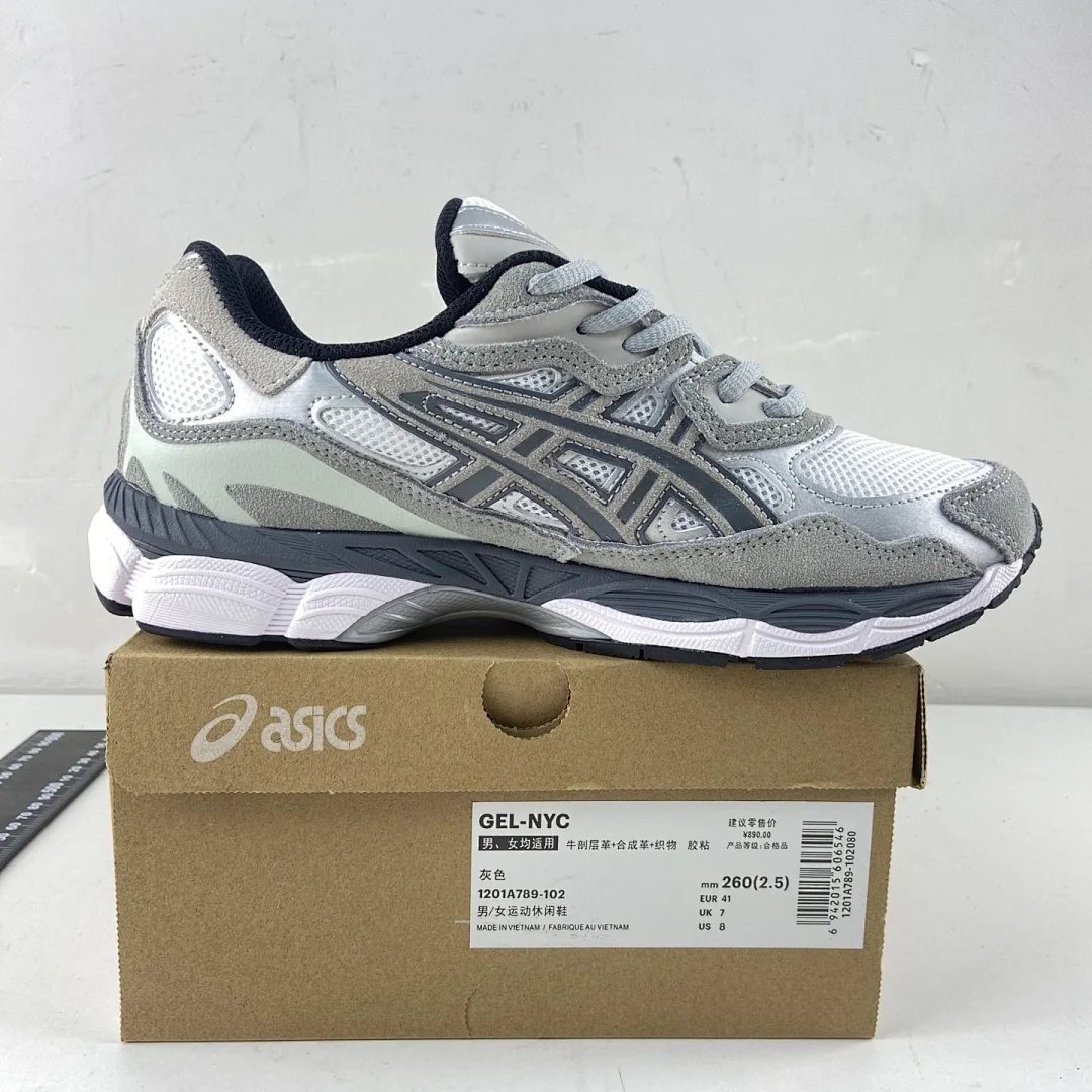 아식스 [HP] 젤 NYC 1201A789-102 200218 Asics Gel-NYC White Steel Grey 상세 이미지 3
