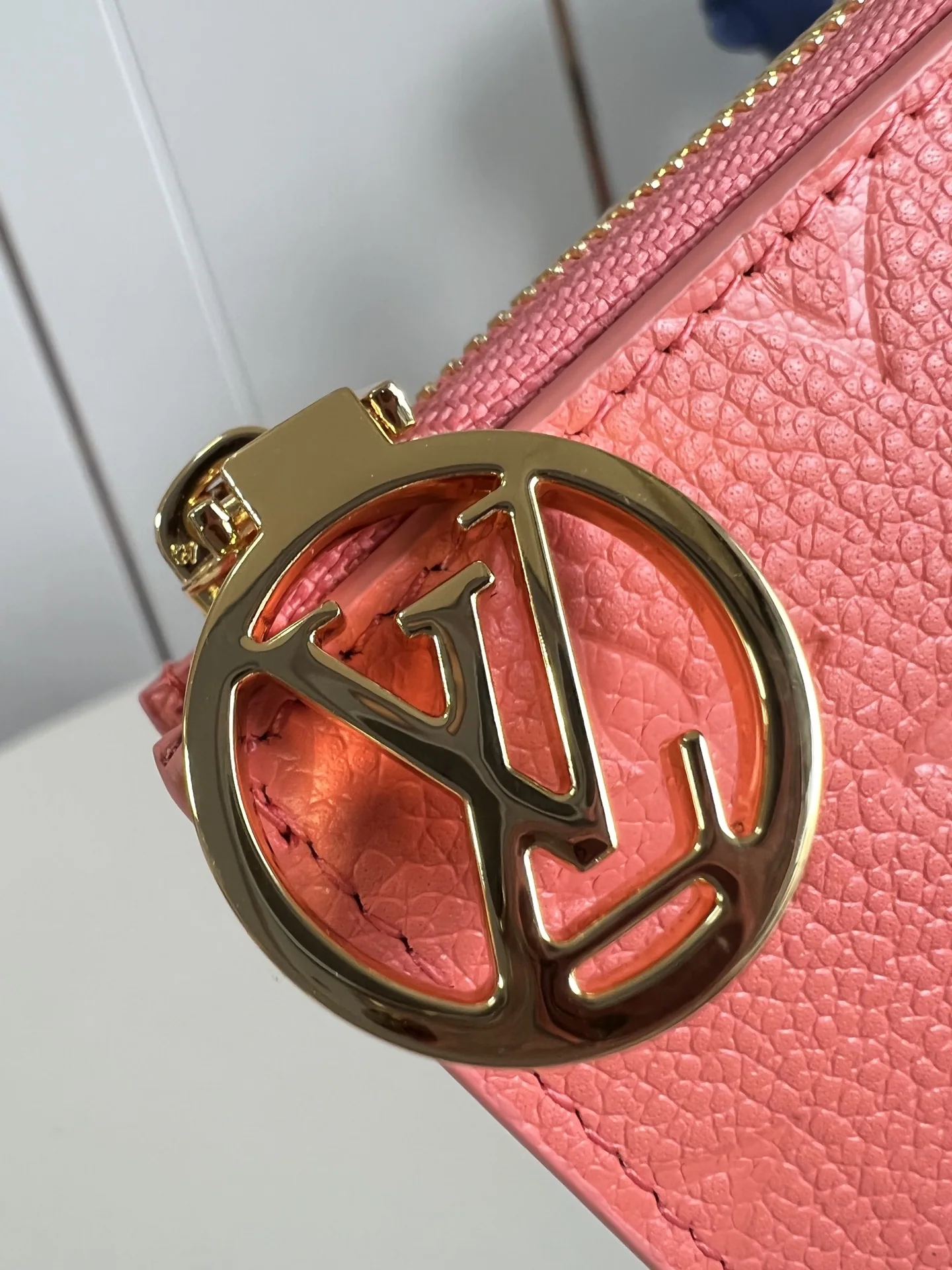 루이비통 로미 오렌지 모노그램 앙프렝뜨 카드 홀더 가방 M25701 상세 이미지 3