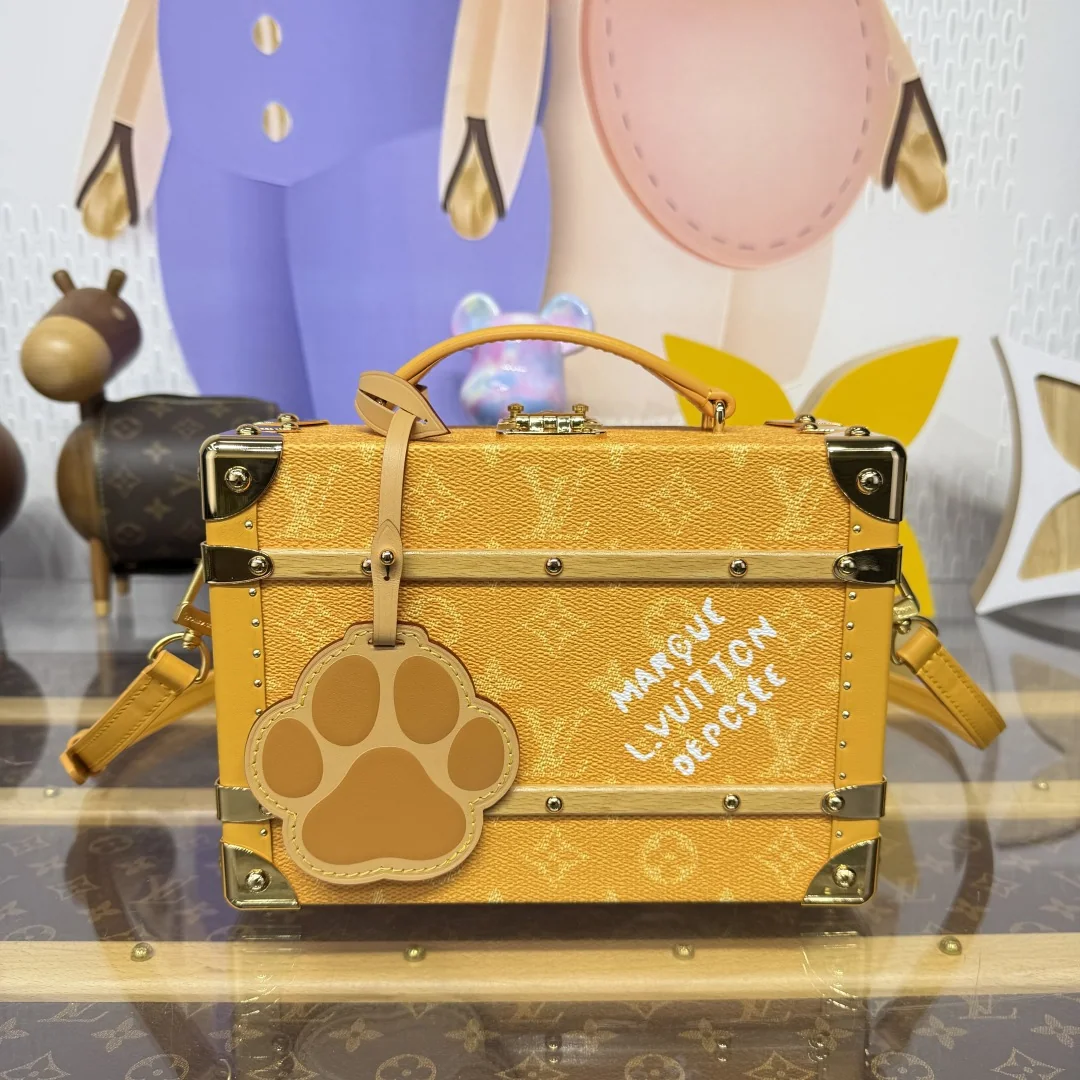 루이비통 버드케이지 모노그램 캔버스 트렁크 가방 M12458 상세 이미지 1