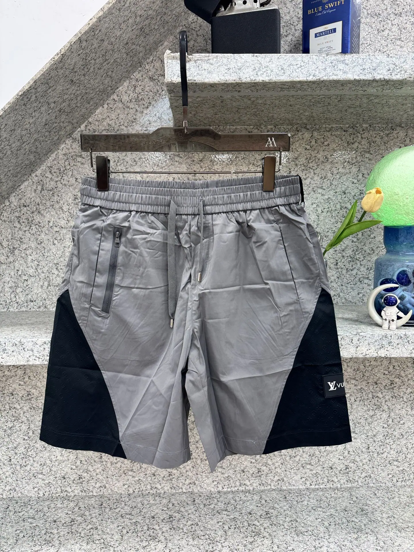 루이비통 남성 린넨 반바지 상세 이미지 2