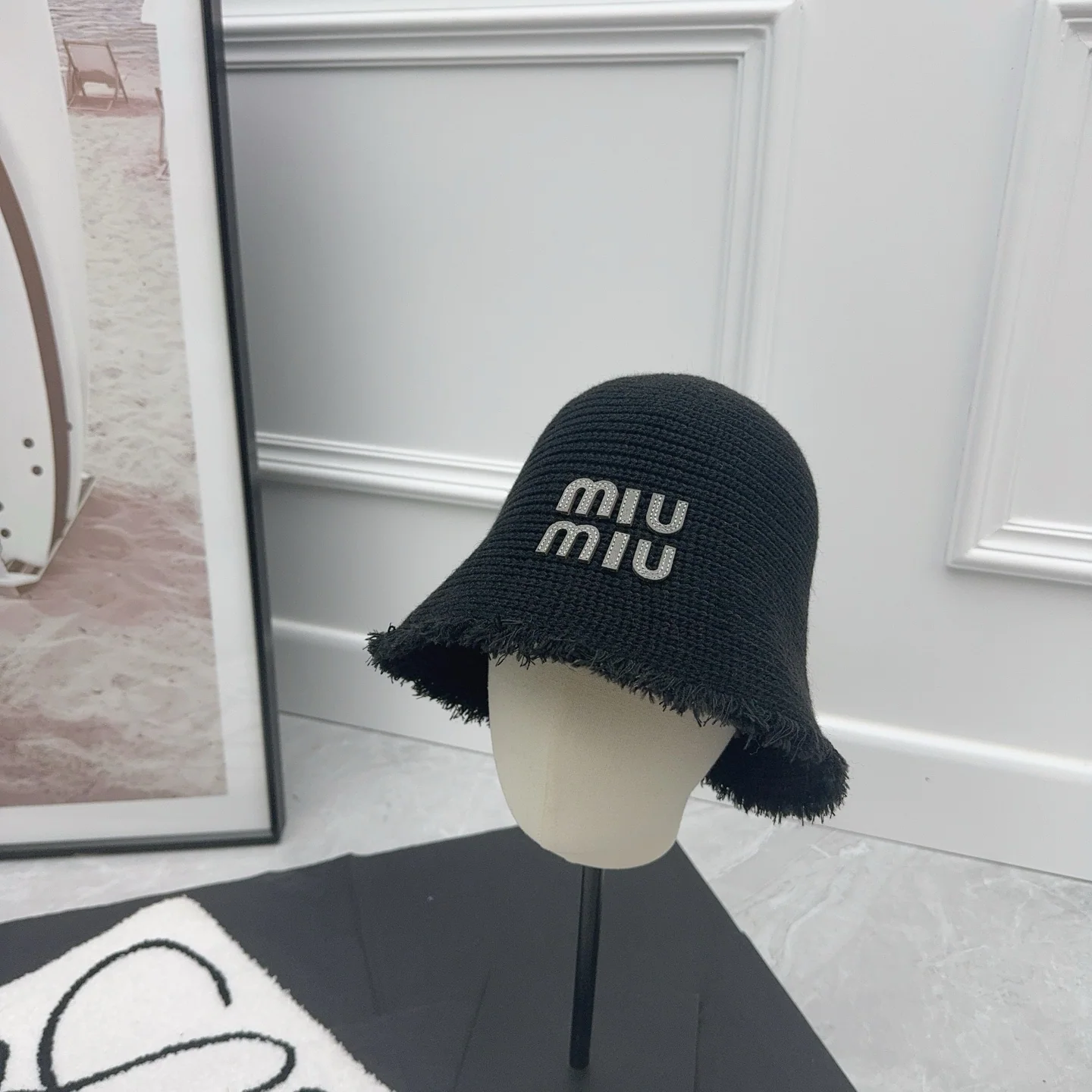 미우미우 모자 80915 Miu Miu Cap 상세 이미지 5