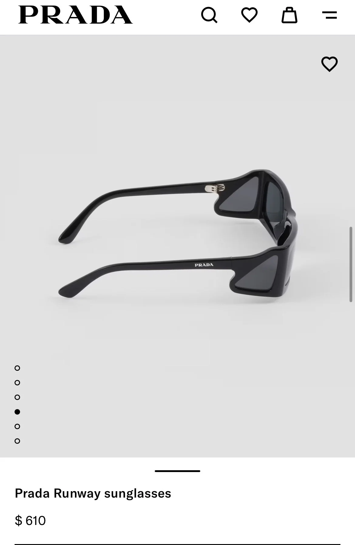프라다 선글라스 74450 Prada Sunglasses 상세 이미지 2