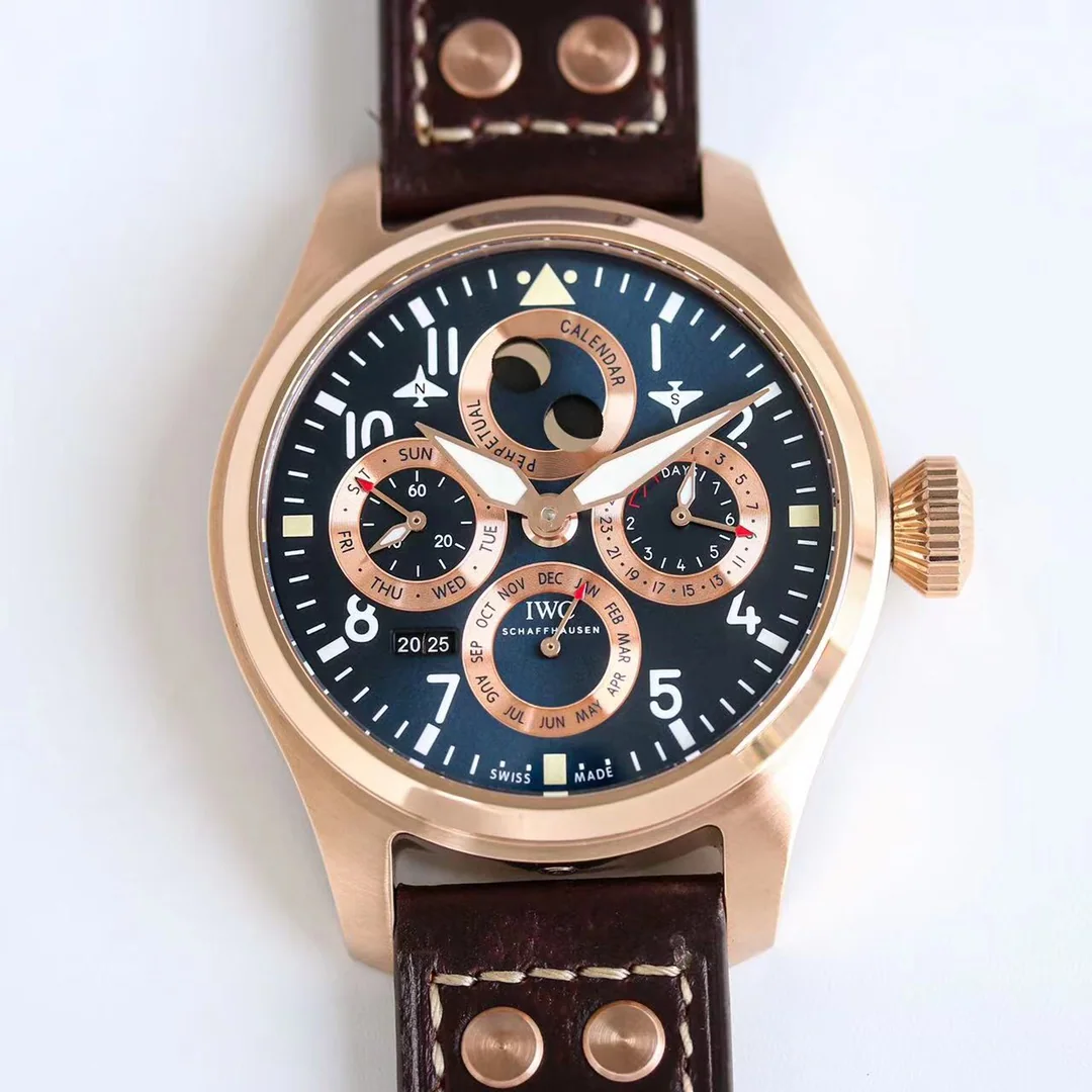 IWC 빅파일럿 퍼페추얼 캘린더 시계 42509