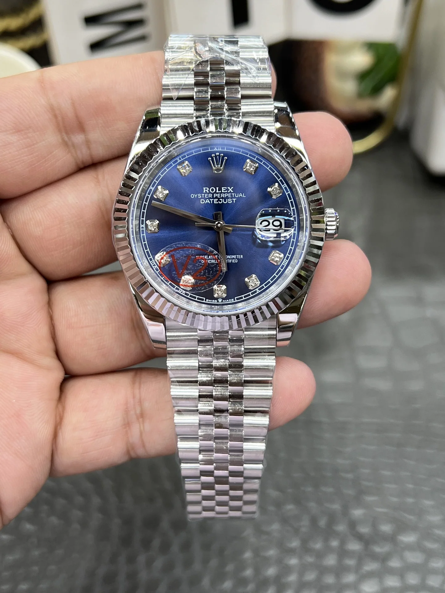 롤렉스 데이트저스트 41MM3235 무브먼트 레플리카 43083 Rolex 상세 이미지 1