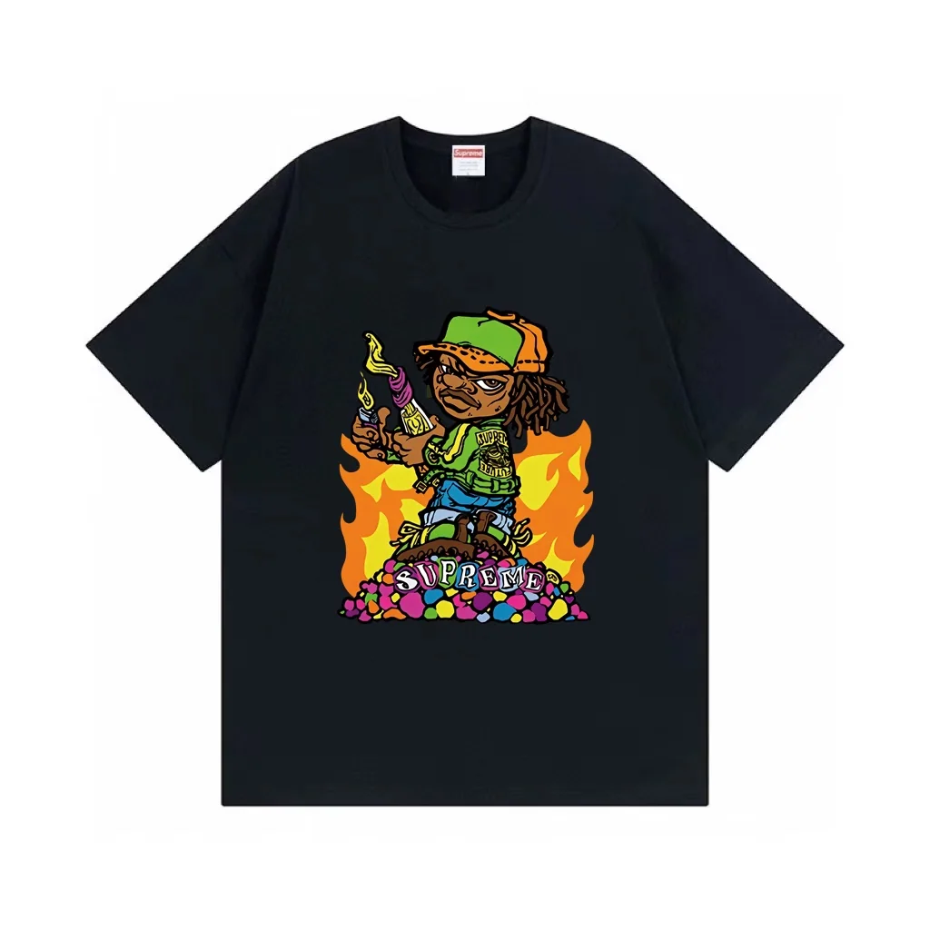 슈프림 Molotov Kid 남성 반팔 티셔츠 상세 이미지 1