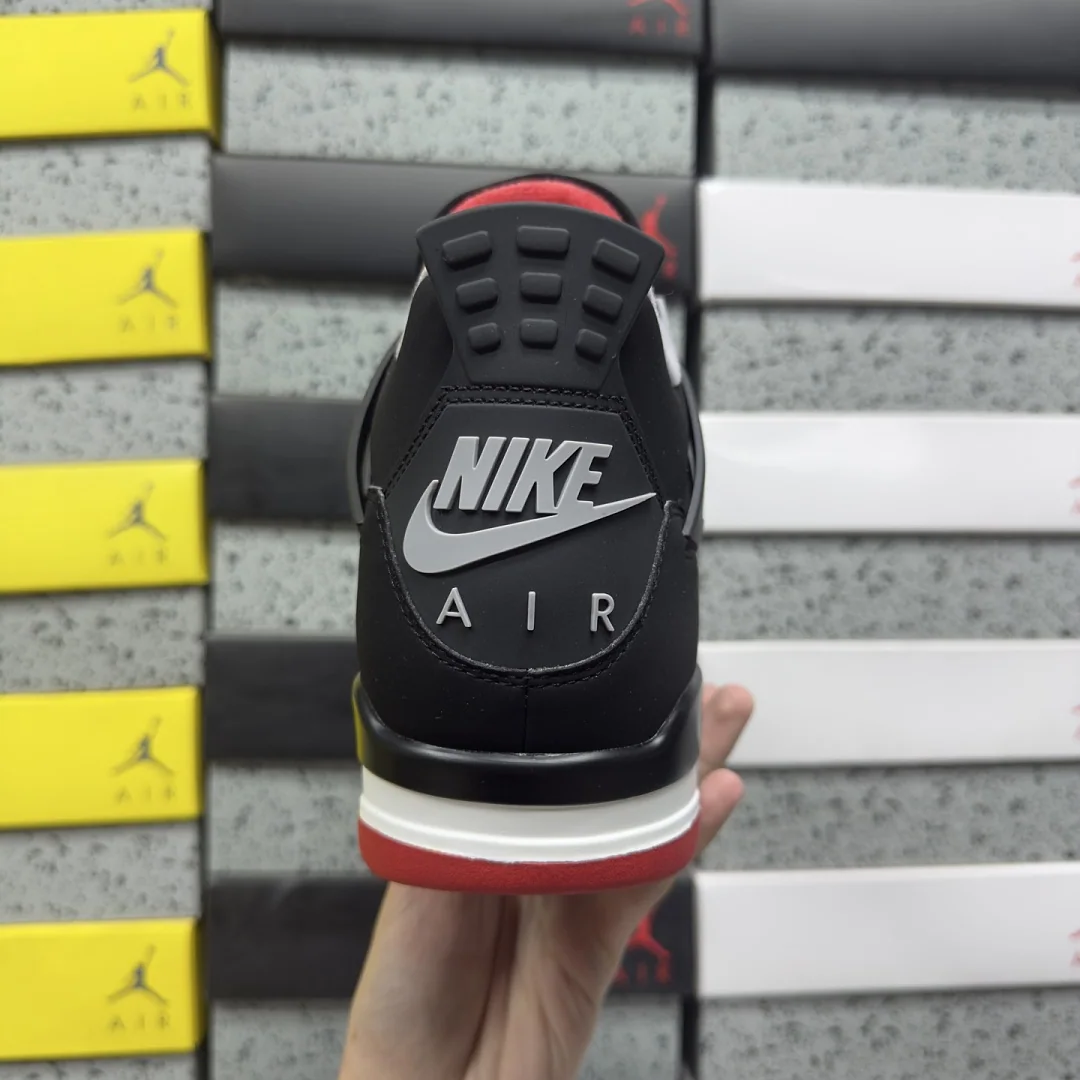 나이키 [GX] 조던 4 레트로 OG IX8180-001 201885 Nike Jordan 4 Retro OG Bred 2026 상세 이미지 9