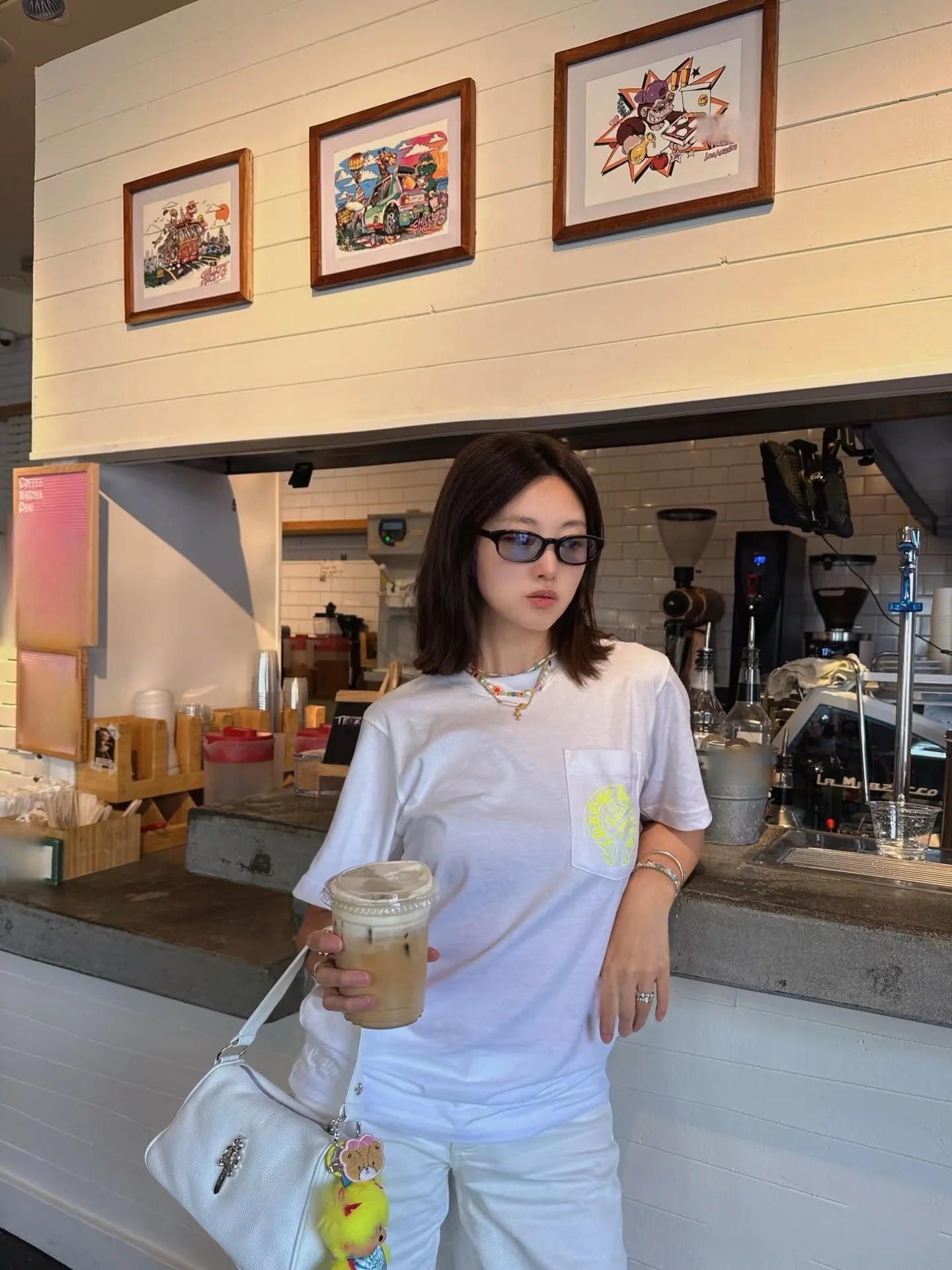 크롬하츠 남성 반팔 티셔츠 상세 이미지 4