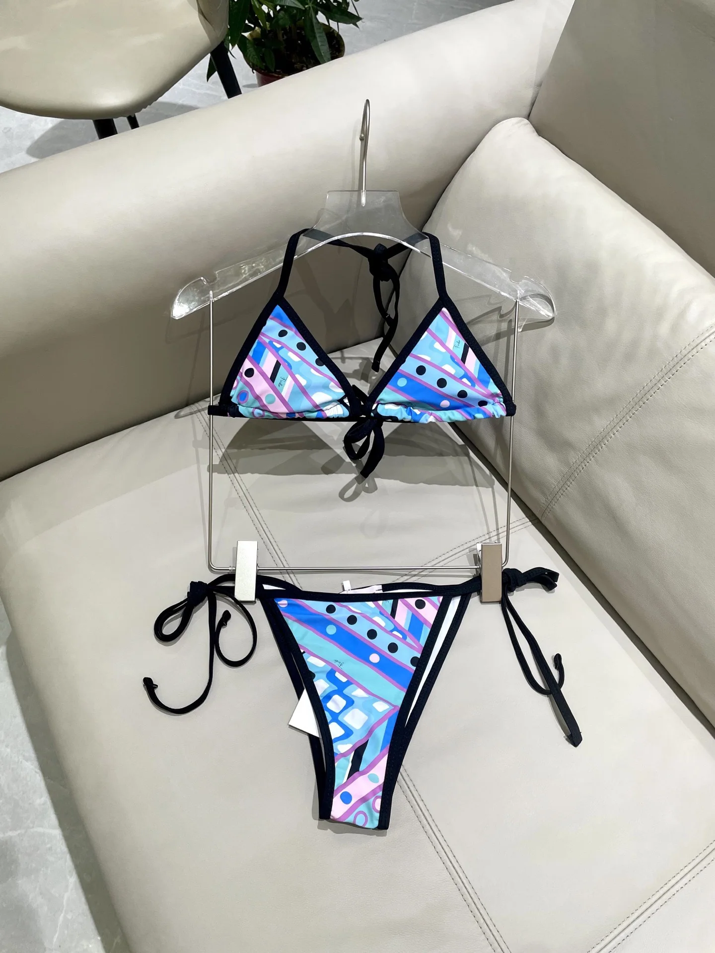액티브웨어 여성 3 피스 비키니 수영복 세트 상세 이미지 8