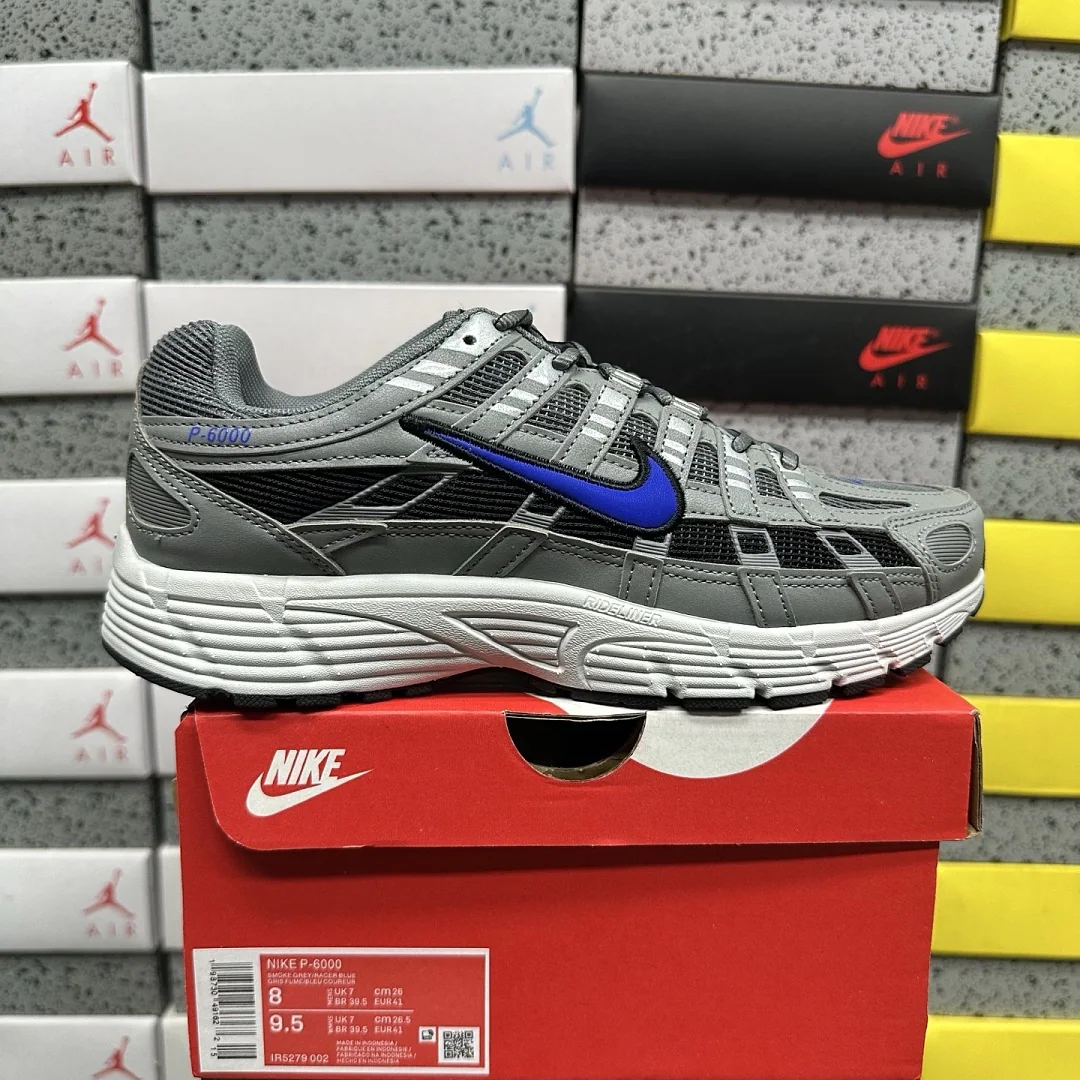 나이키 [PE] P 6000 IR5279-002 201789 Nike P-6000 Smoke Grey Racer Blue