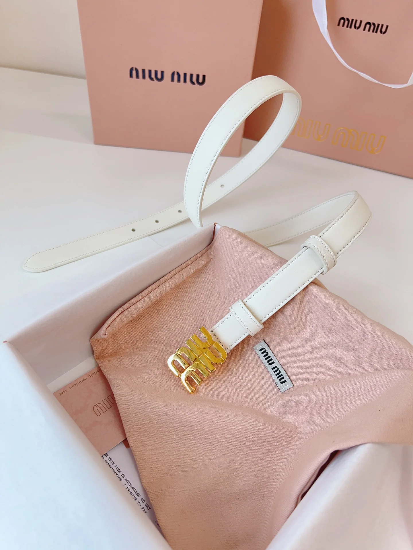 미우미우 벨트 57903 Miu Miu Belt 상세 이미지 7