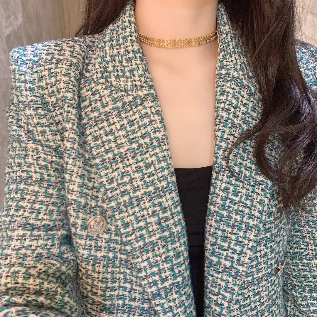 셀린느 더블 레터 체인 목걸이 상세 이미지 3