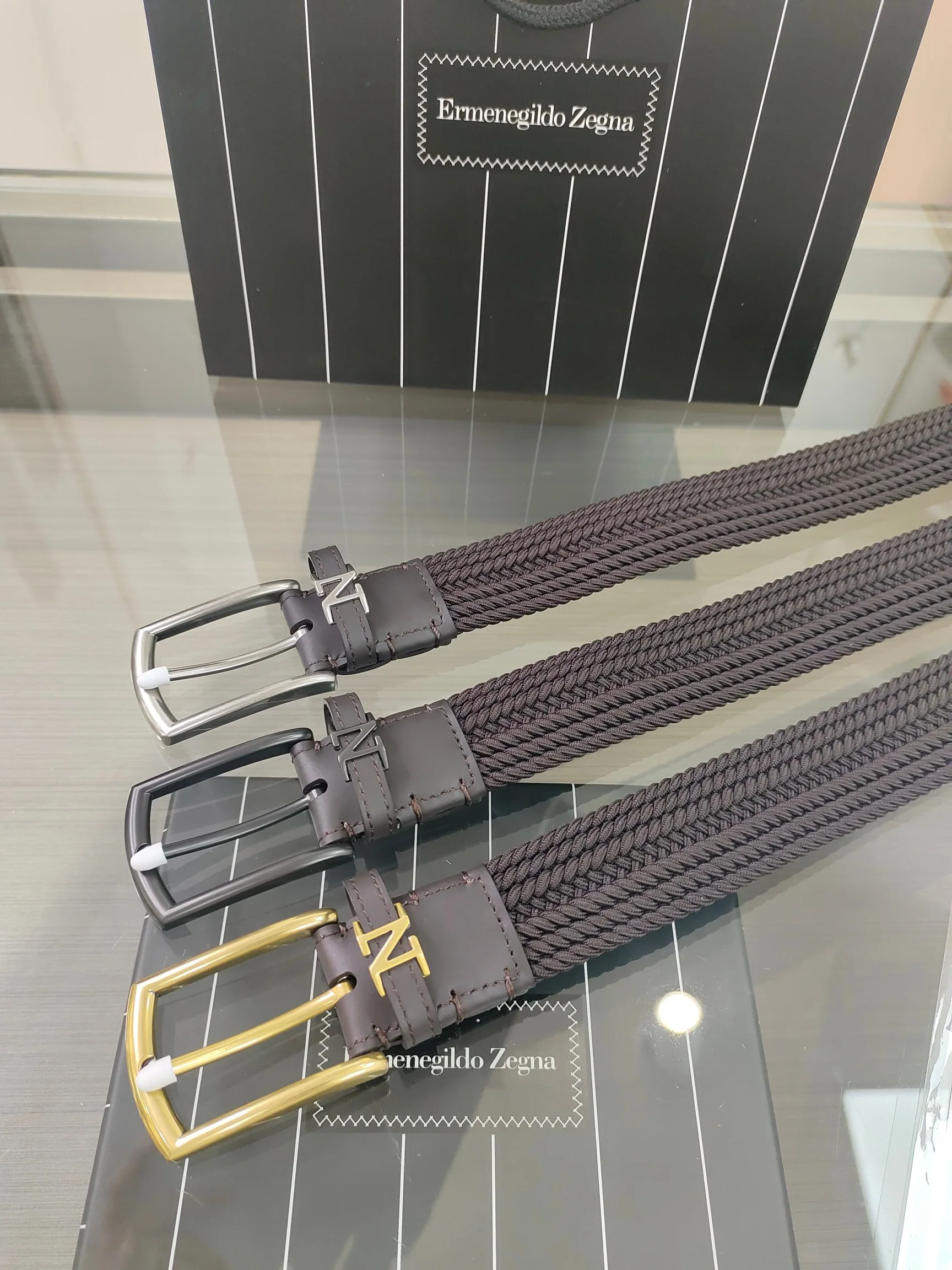 제냐 벨트 59253 Zegna Belt 상세 이미지 6