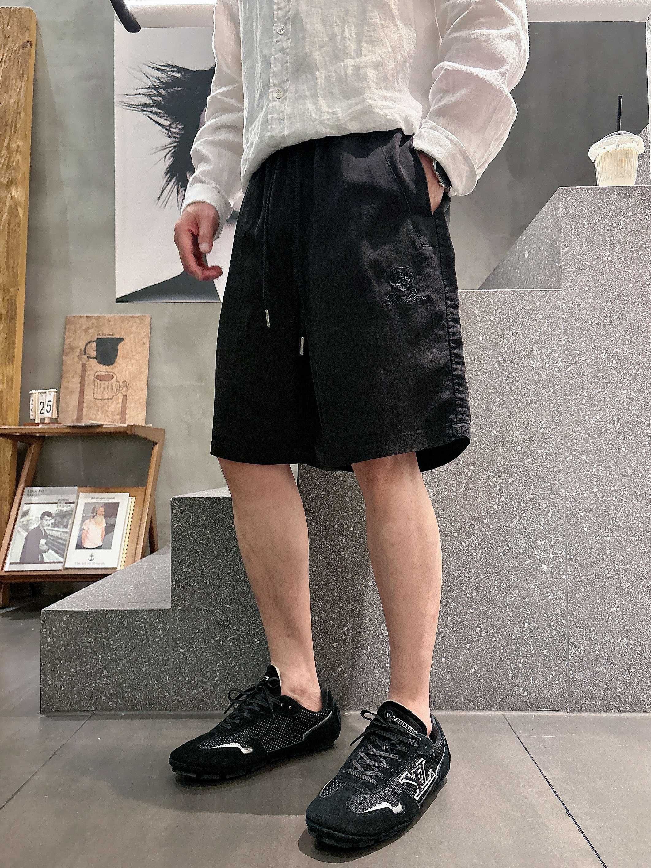 로로피아나 남성 캐주얼 반바지 상세 이미지 2