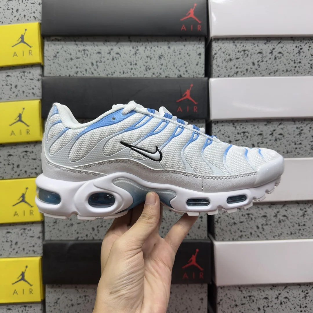 나이키 [BD] 에어 맥스 플러스 화이트 블루 블랙 DJ6124-102 201916 Nike Air Max Plus 상세 이미지 4