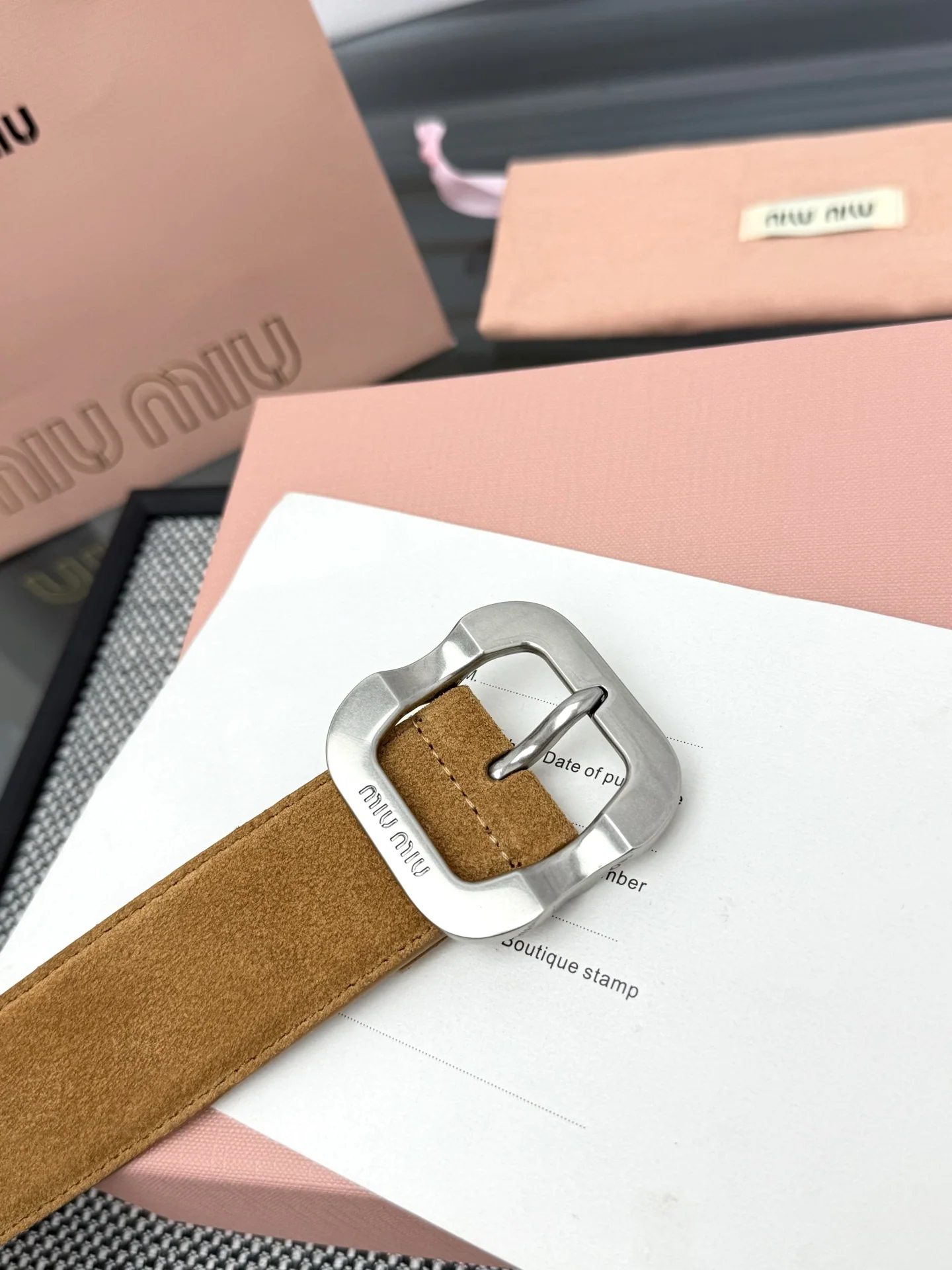 미우미우 벨트 57922 Miu Miu Belt 상세 이미지 7