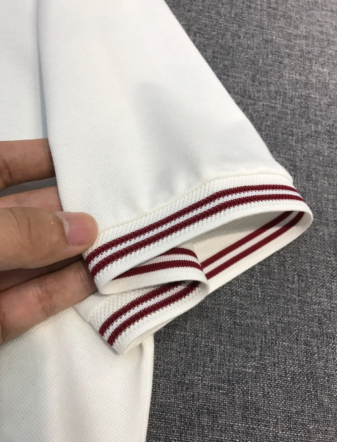 발리 메시 피케 카라 반팔 셔츠 남성용 26 SS 상세 이미지 8