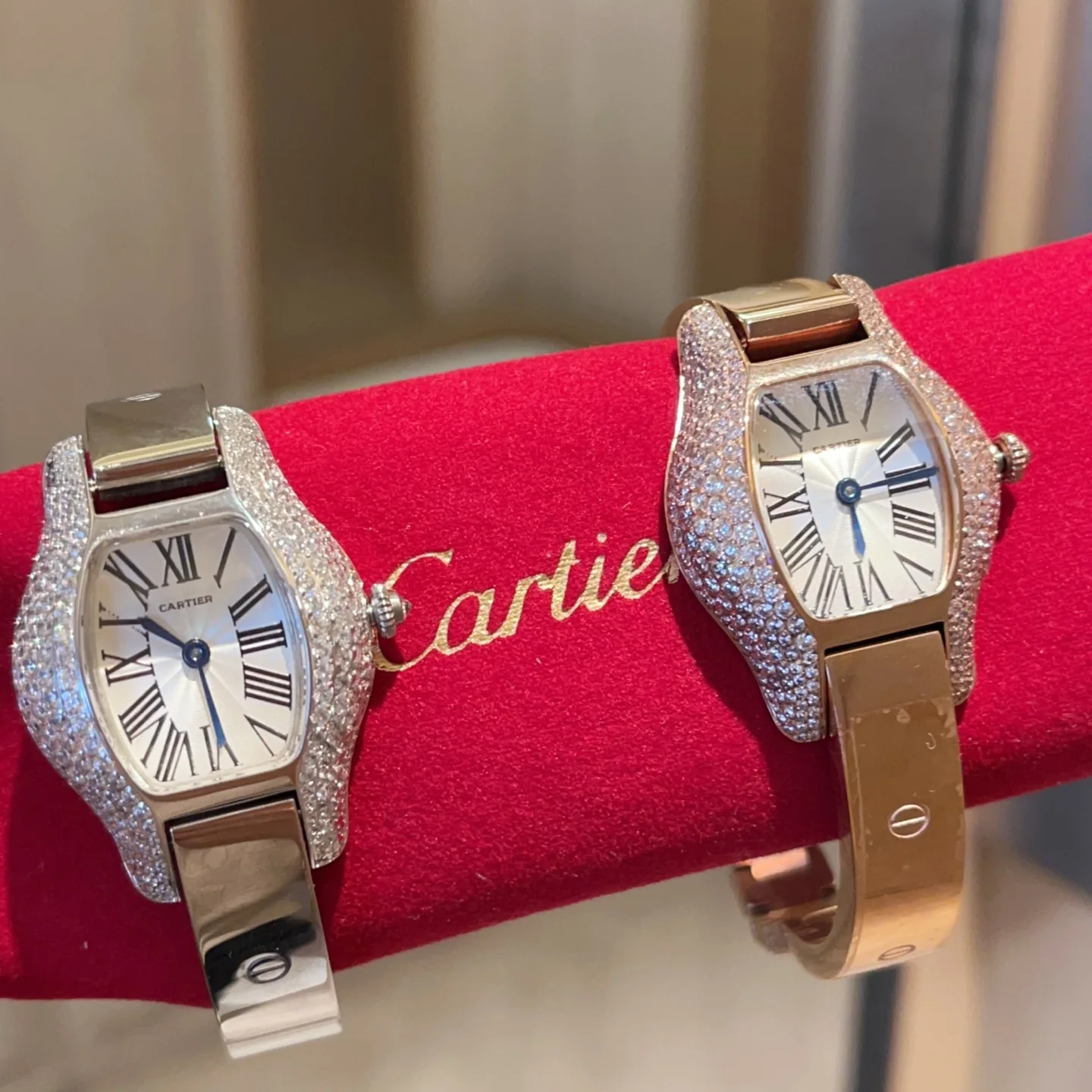 까르띠에 시계 가죽스트랩 레플리카 42822 Cartier 상세 이미지 8