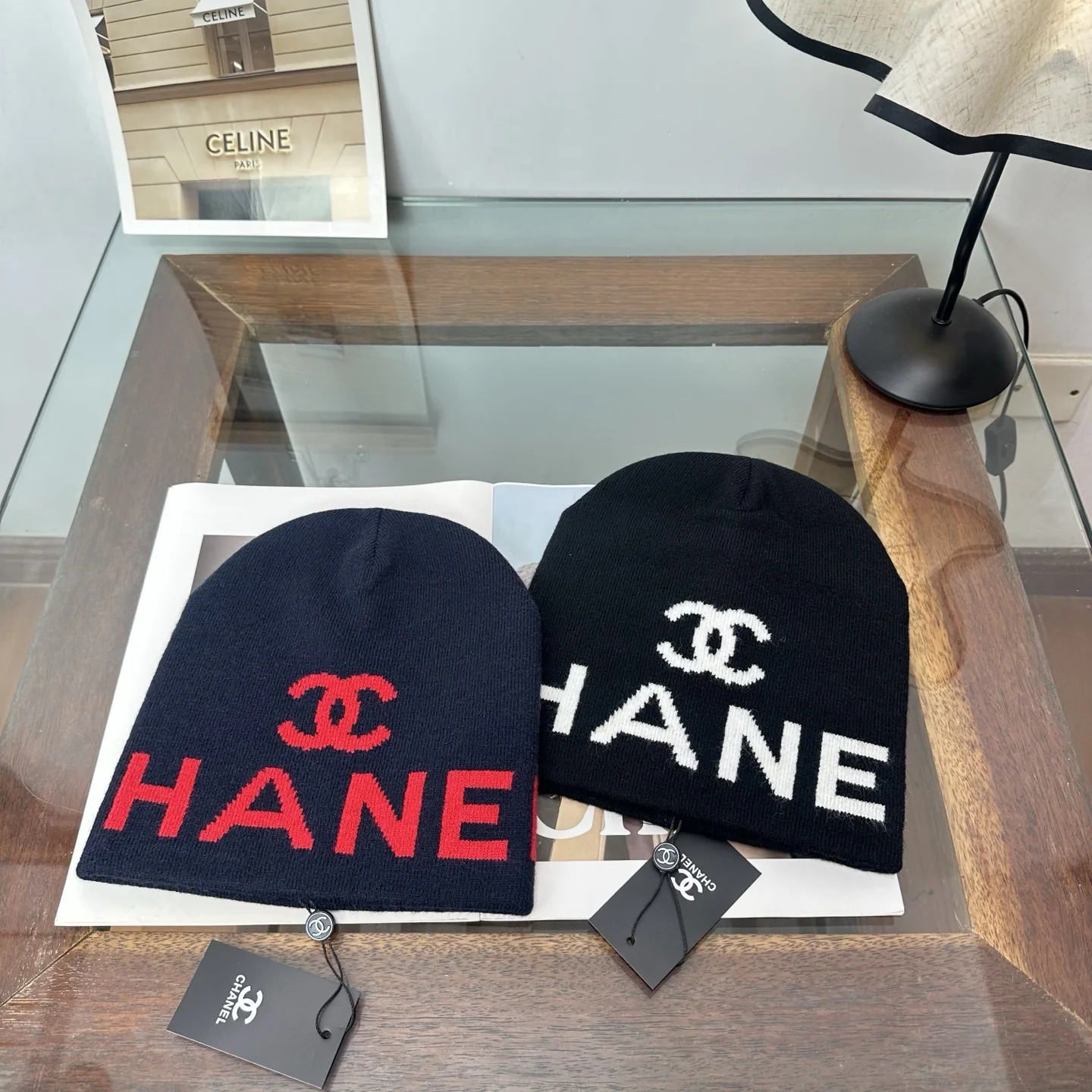 샤넬 니트 비니 모자 상세 이미지 2