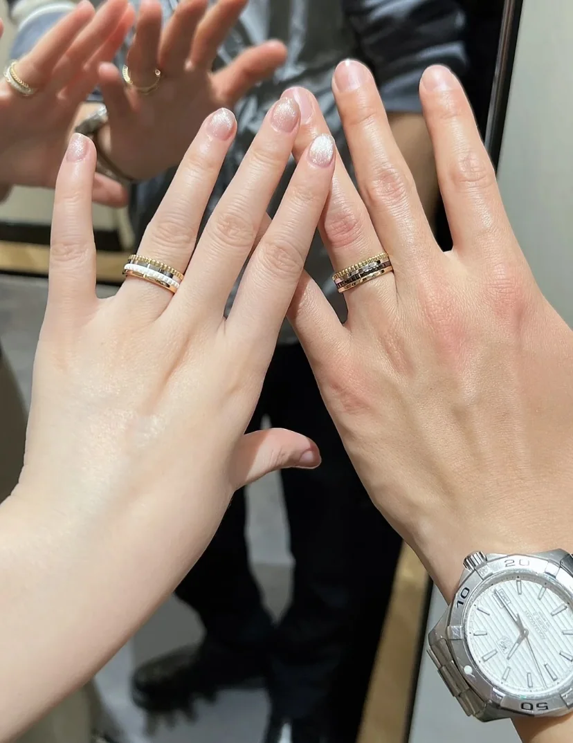 부쉐론 커플 반지 상세 이미지 5