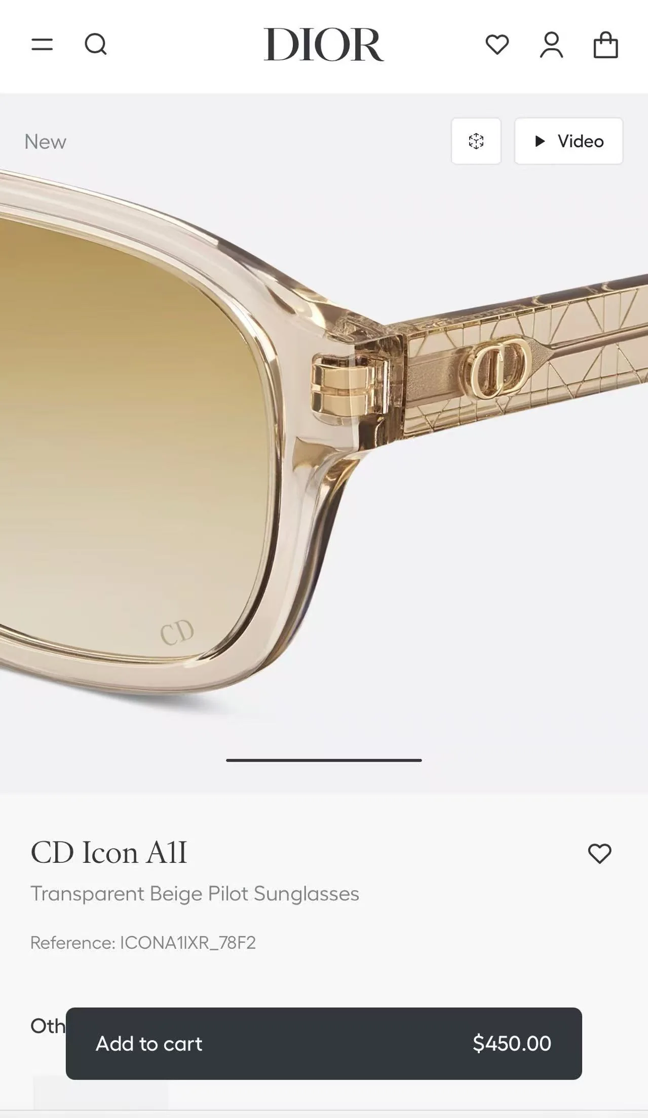 디올 선글라스 72649 Dior Sunglasses 상세 이미지 9