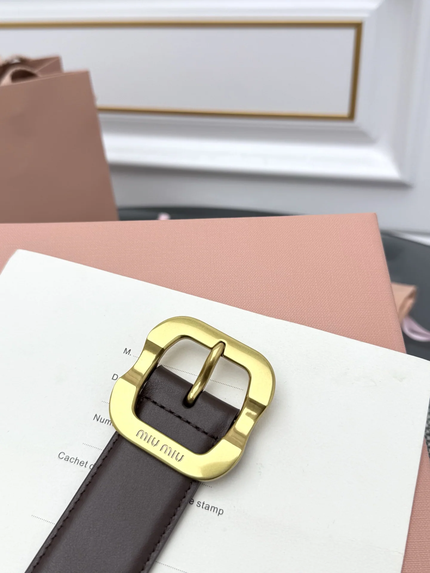미우미우 벨트 57917 Miu Miu Belt 상세 이미지 8
