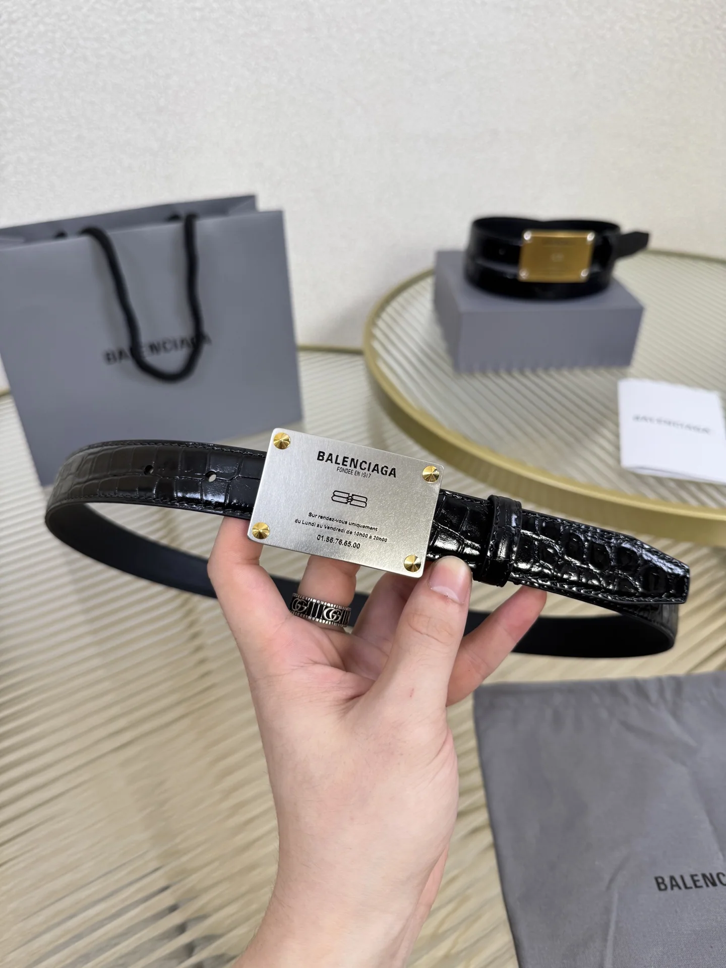 발렌시아가 벨트 58004 Balenciaga Belt 상세 이미지 2