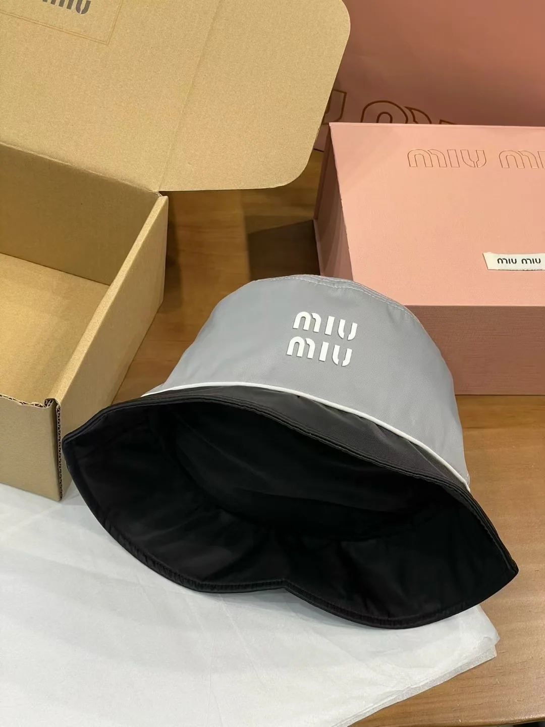 미우미우 모자 81306 Miu Miu Cap 상세 이미지 3