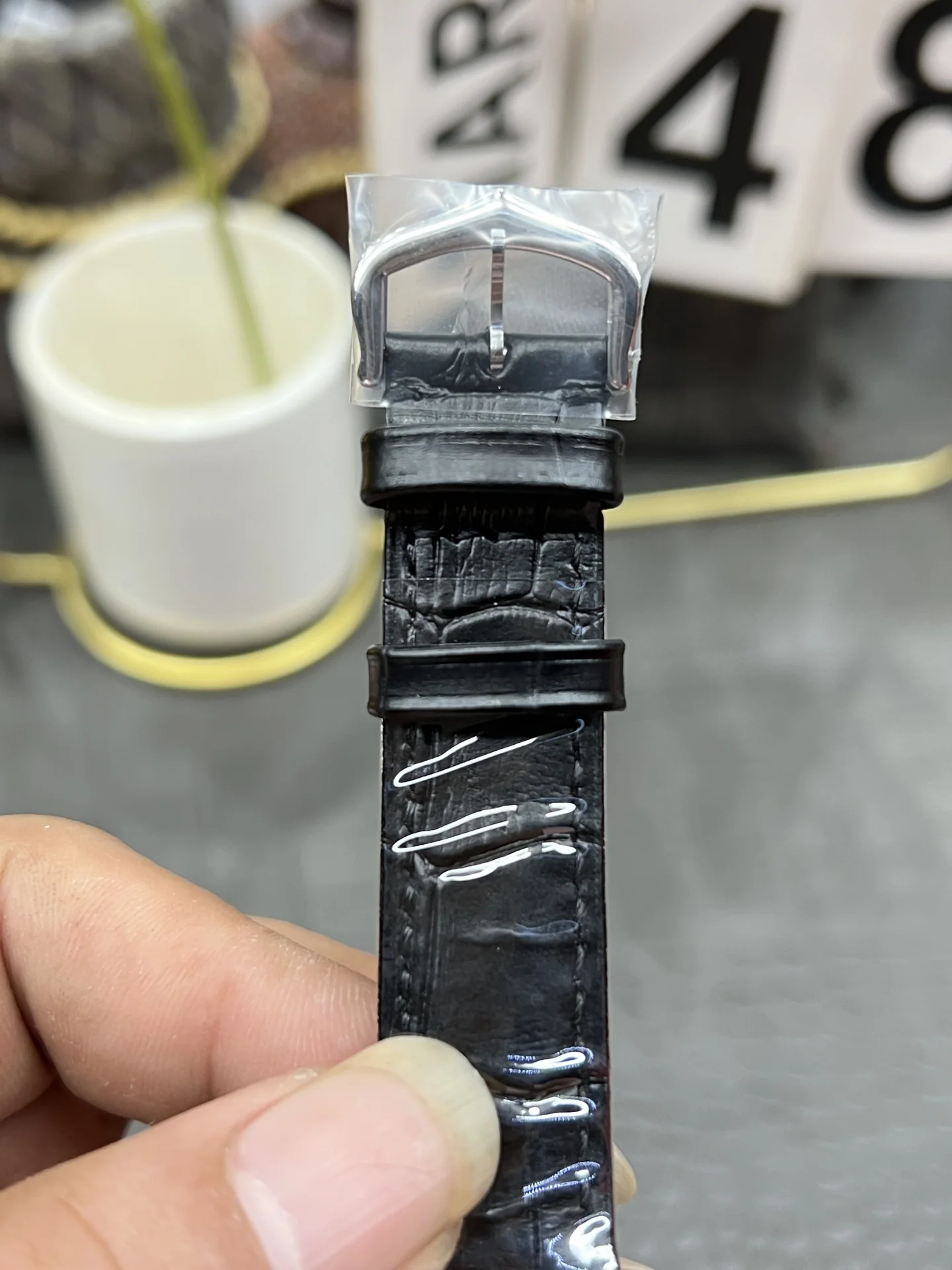 까르띠에 산토스 AF공장 론다 쿼츠 무브먼트 미디움 레플리카 42578 Cartier 상세 이미지 8