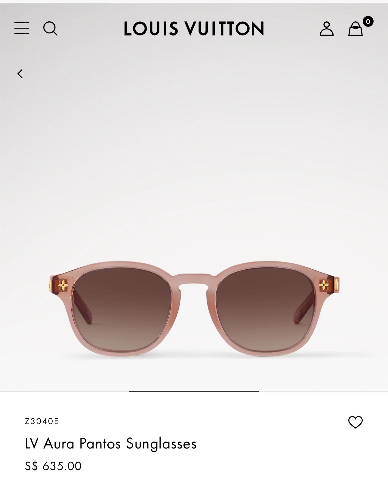 루이비통 선글라스 72900 Louis Vuitton Sunglasses 상세 이미지 11