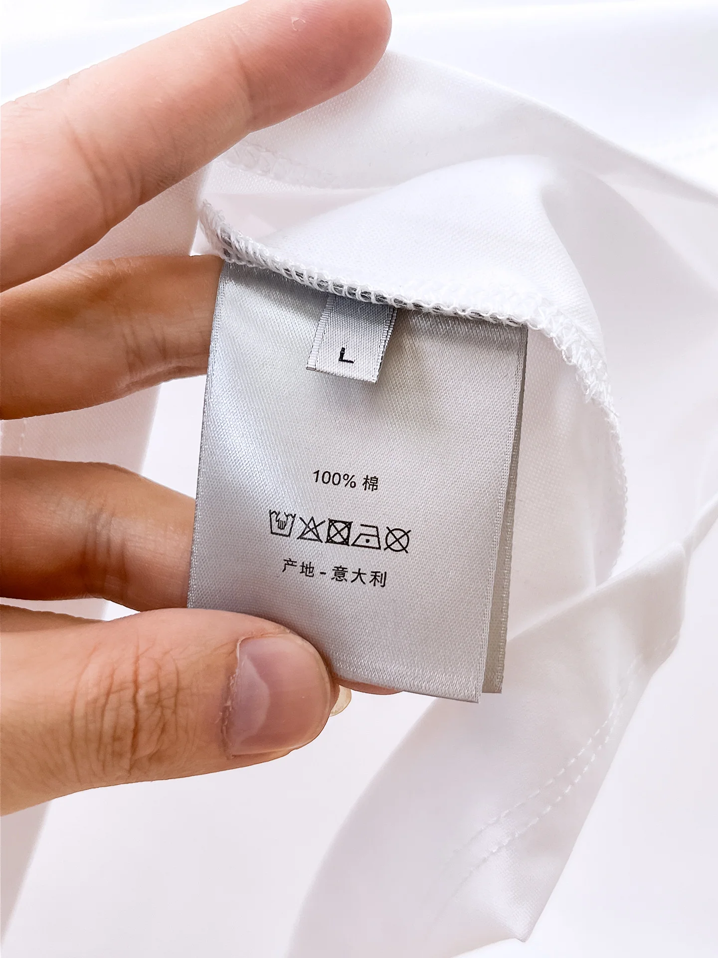 디올 크루넥 반팔 티셔츠 상세 이미지 8