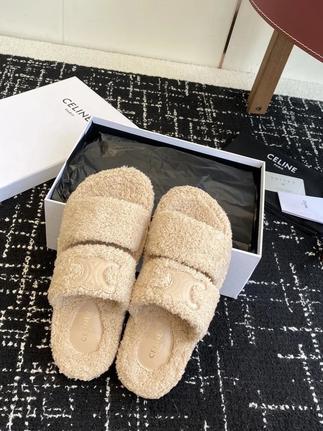 셀린느 울 슬립온 신발 8905 상세 이미지 4