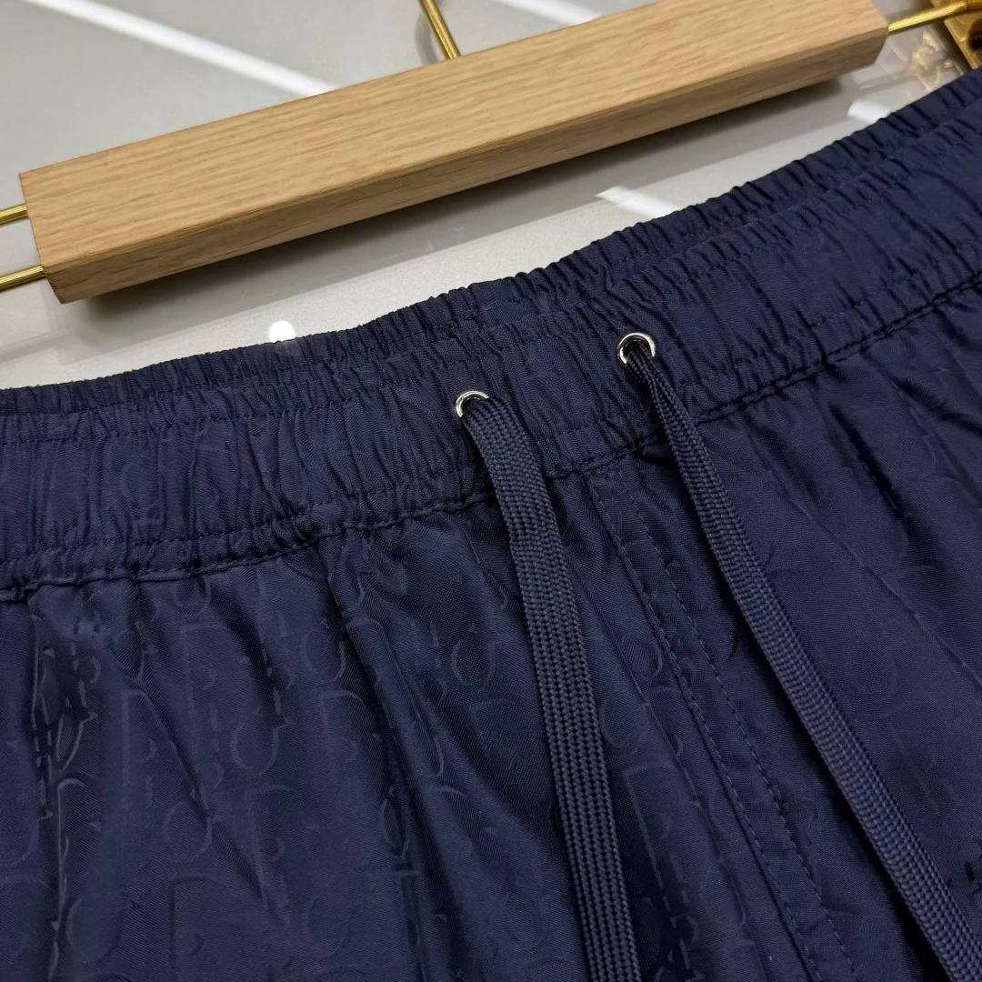 디올 디오리비에라 네이비 오블리크 남성 반바지 상세 이미지 6